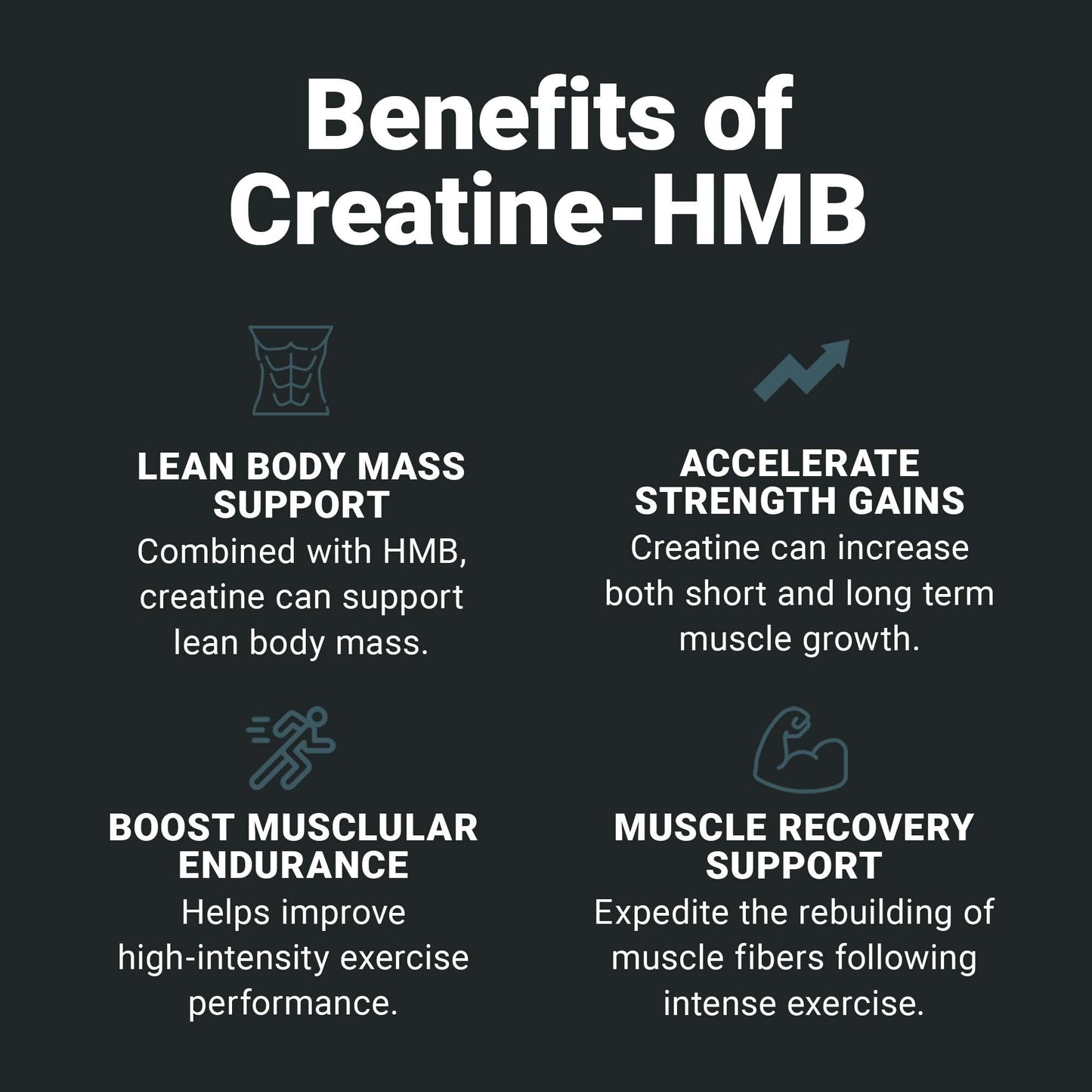 Wilderness Athlete Creatine HMB Micronized Creatine Monohydrate Powder with Vitamin D3 7.9 Ounce