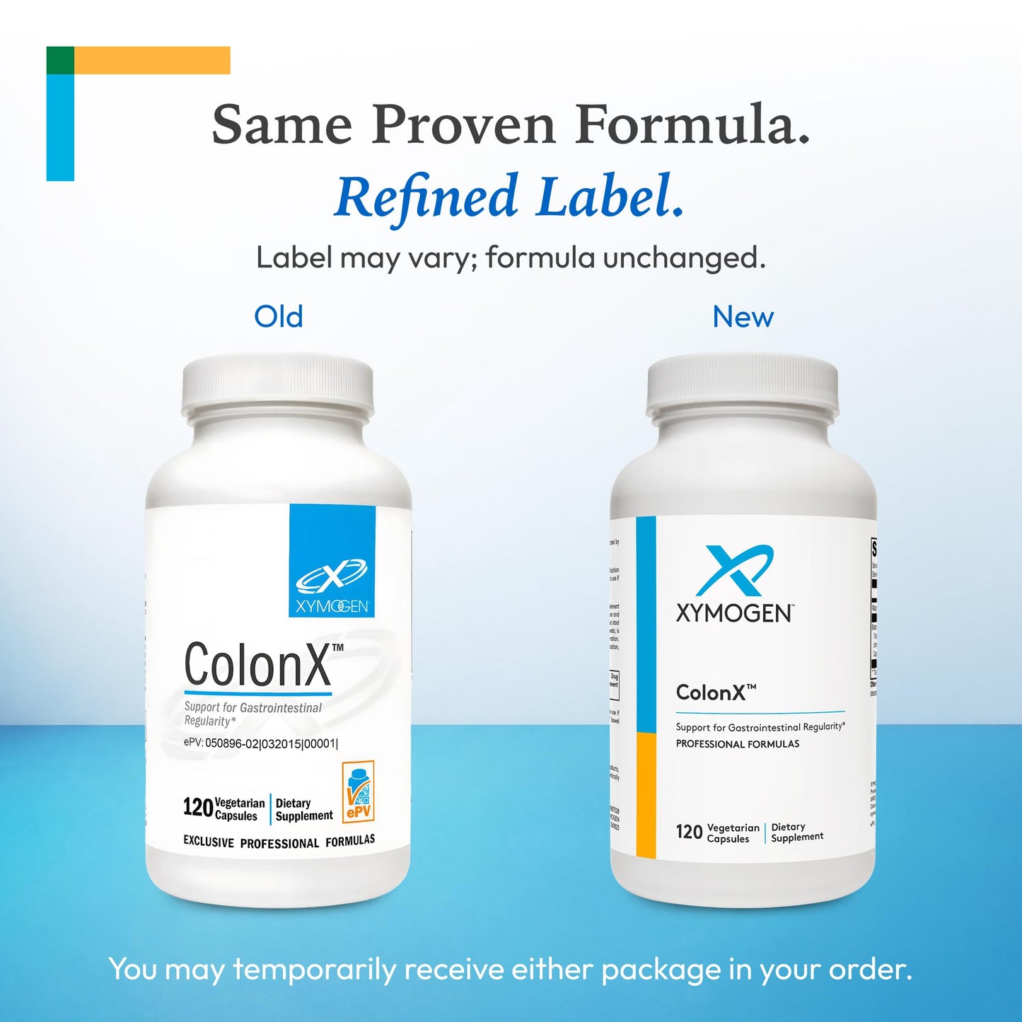 XYMOGEN ColonX Gastrointestinal & Bowel Regularity Support Capsule 120 Capsules