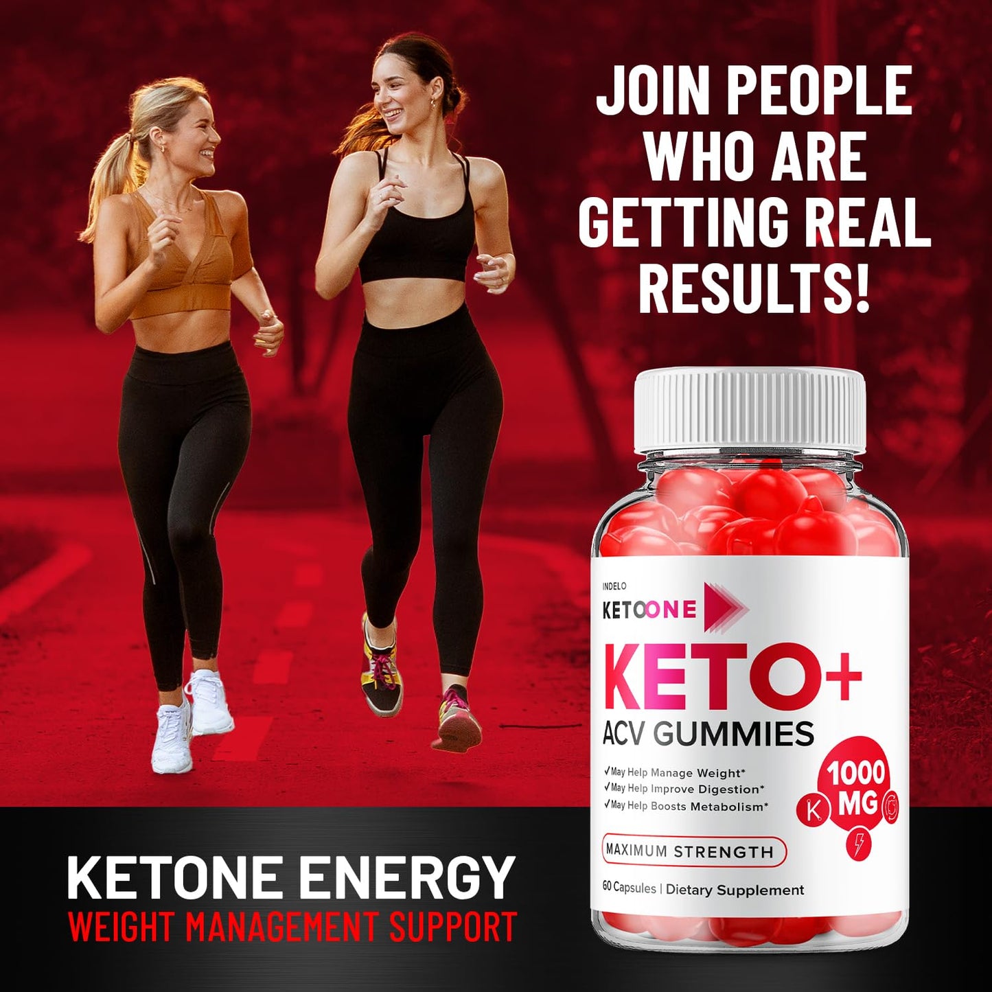 Indelo Keto One Gummies 60 Count