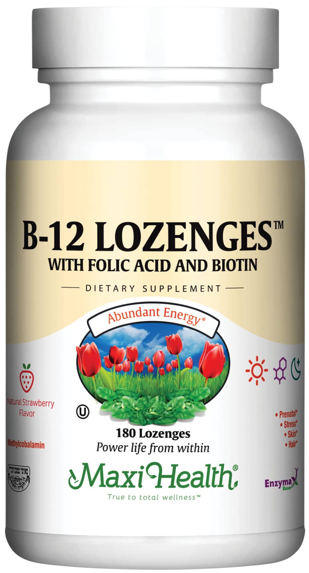 Maxi Health Vitamin B12 Capsules 180 Count