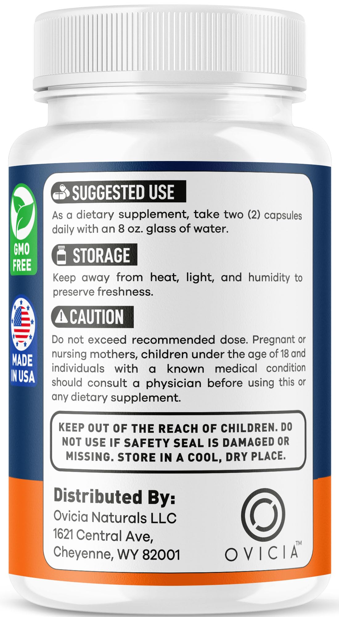 OVICIA Neuro Salt Capsules 120 Capsules