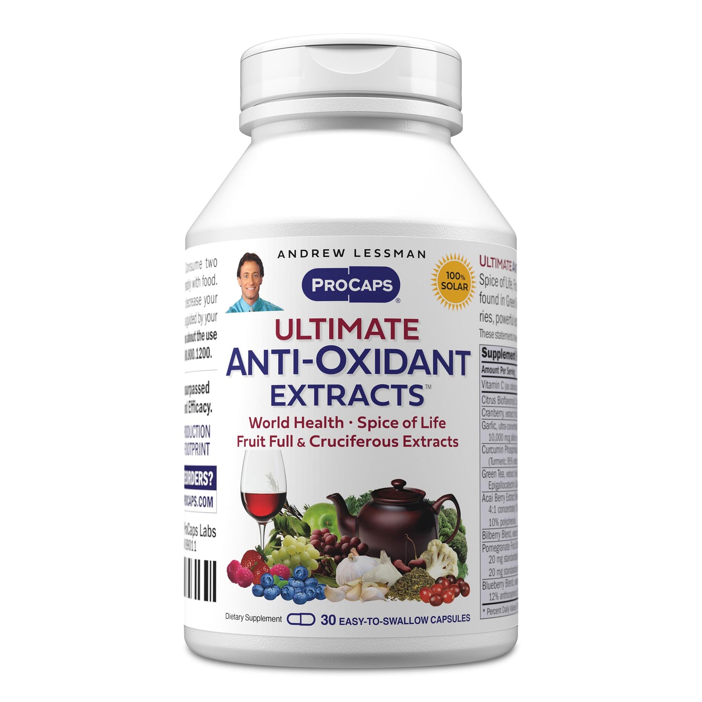 ANDREW LESSMAN Ultimate Anti-Oxidant Extracts 30 Capsules