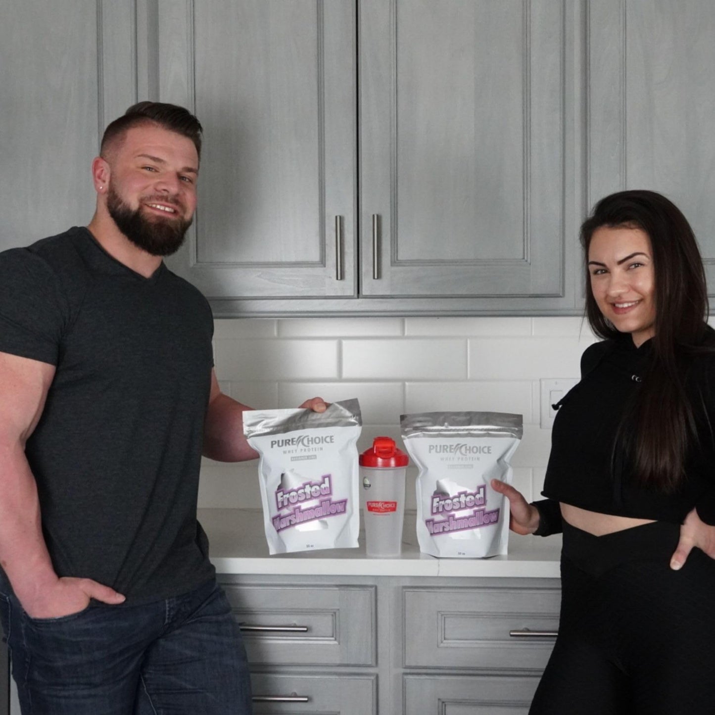 Pure Choice Whey Frosted Marshmallow Whey Protein Isolate Powder 32