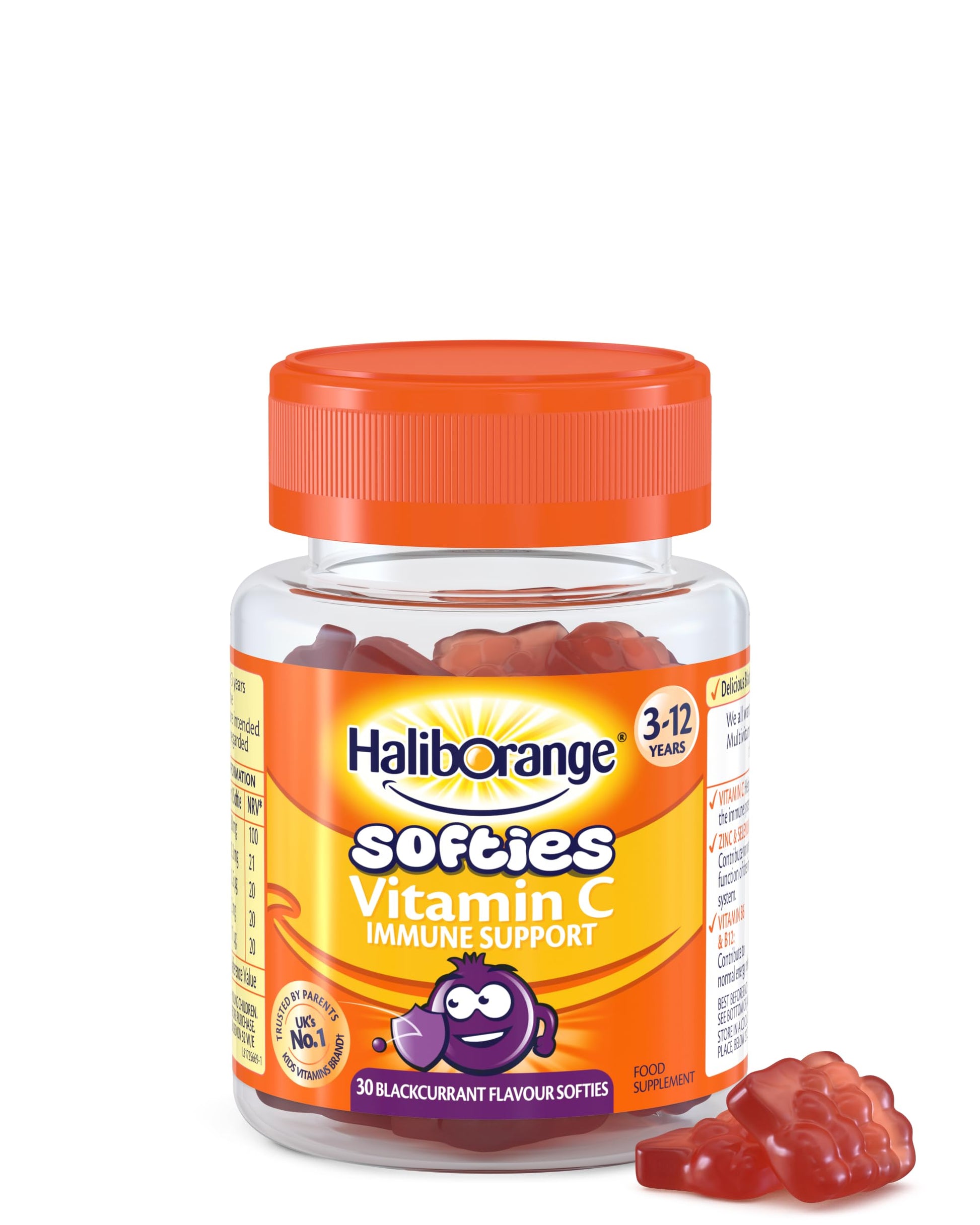 Haliborange Vitamin C Immune Softies Capsules, 30