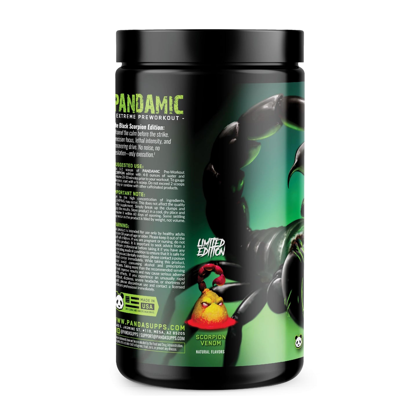 Underground Bio Labs Pandamic Extreme Pre Workout Powder 19