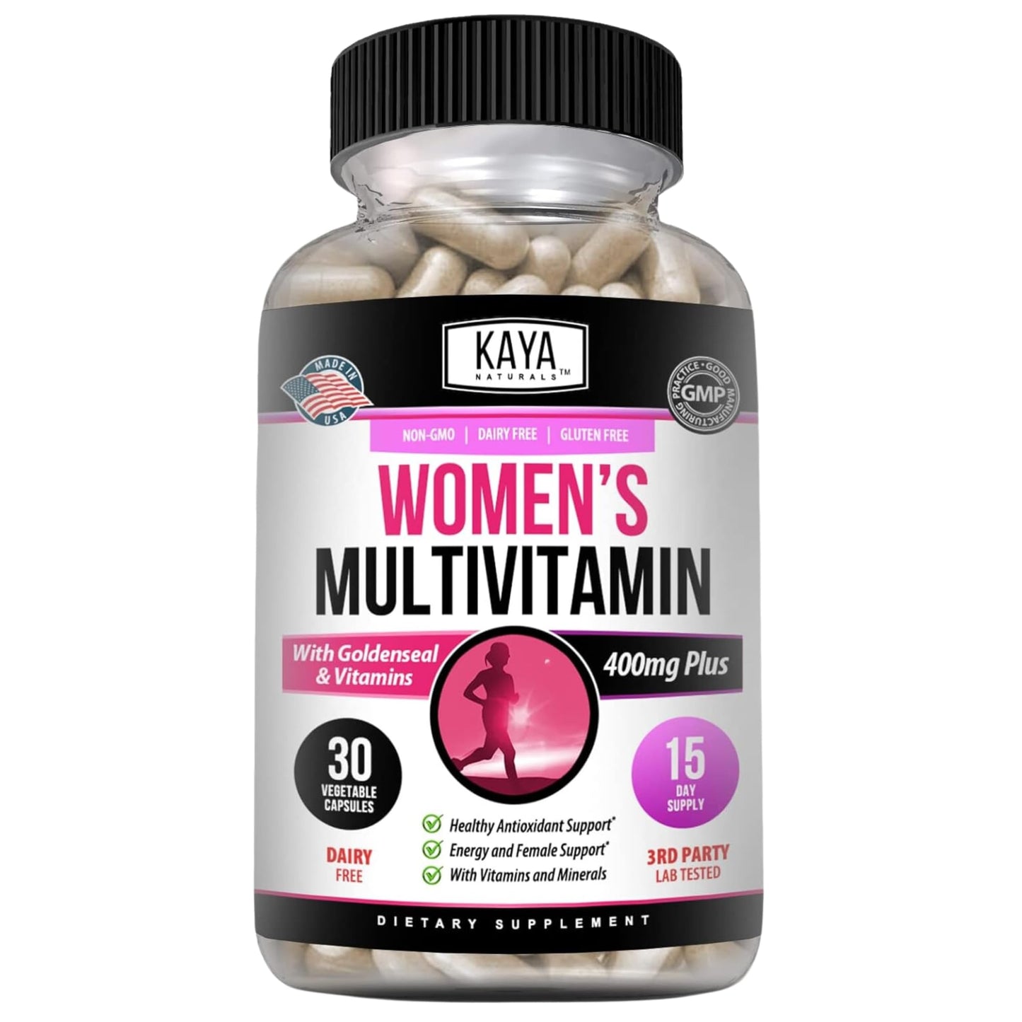 Kaya Naturals Women's Multivitamin Capsule, 30 Count