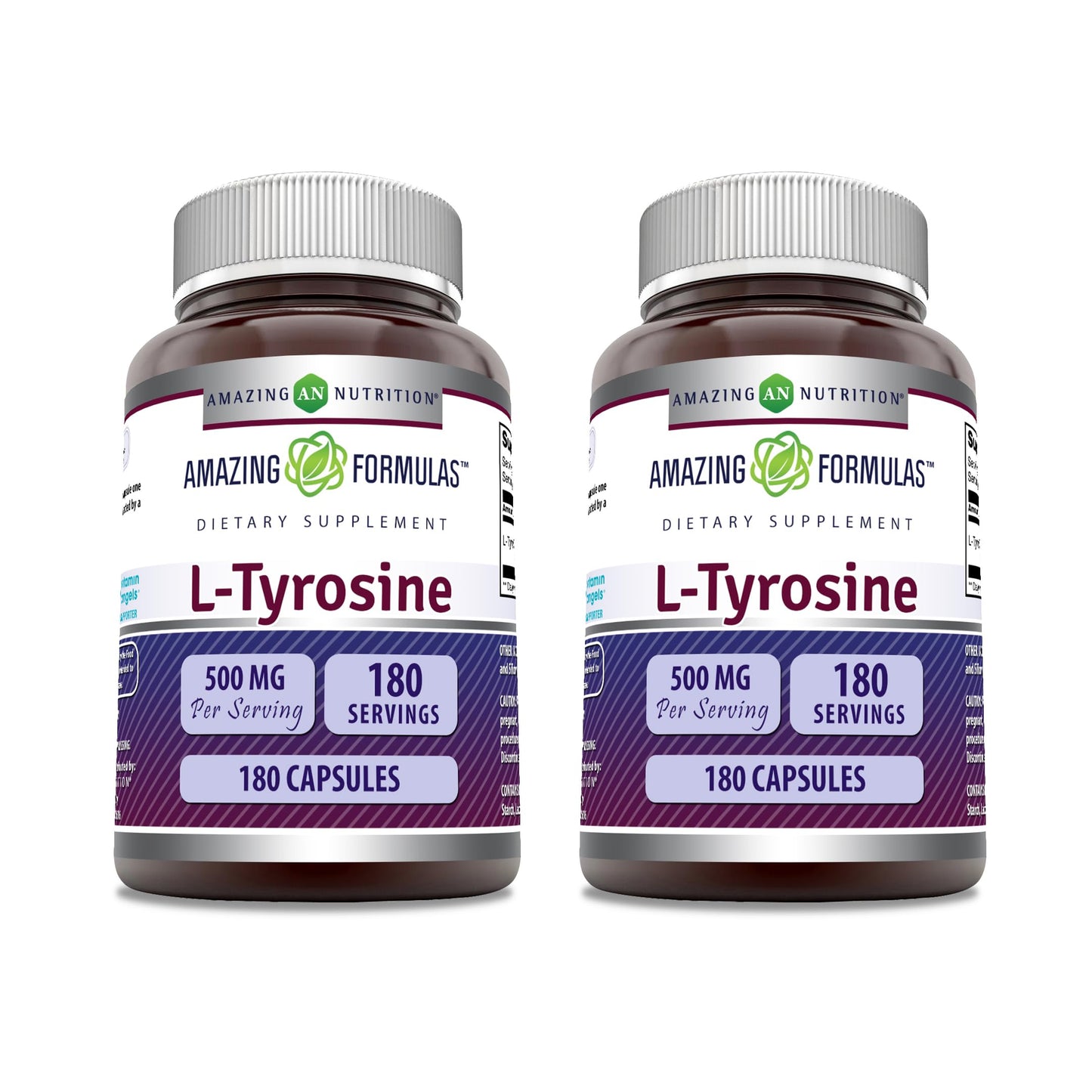 Amazing Nutrition L-Tyrosine 500 mg Capsule, 1 Count