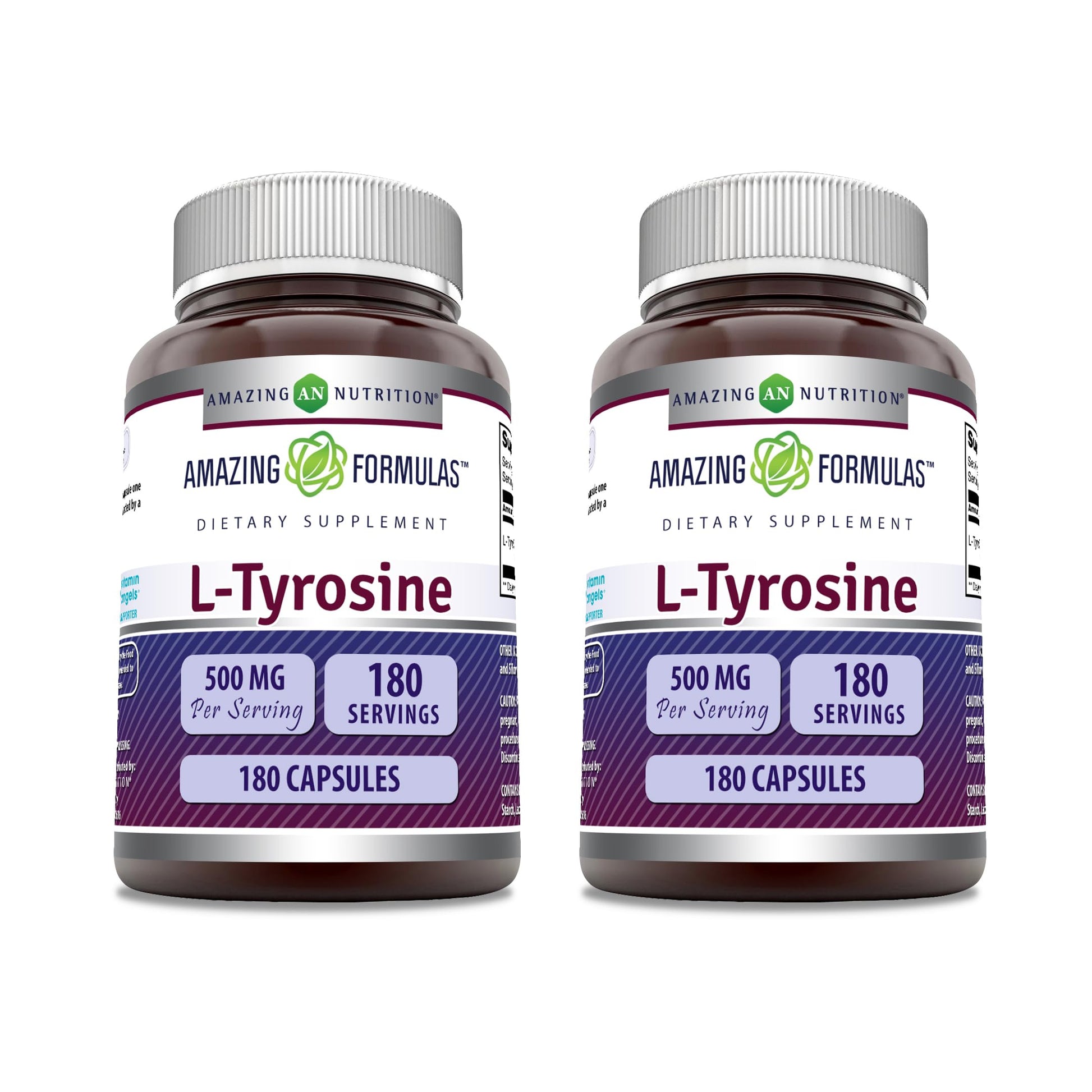 Amazing Nutrition L-Tyrosine 500 mg Capsule, 1 Count