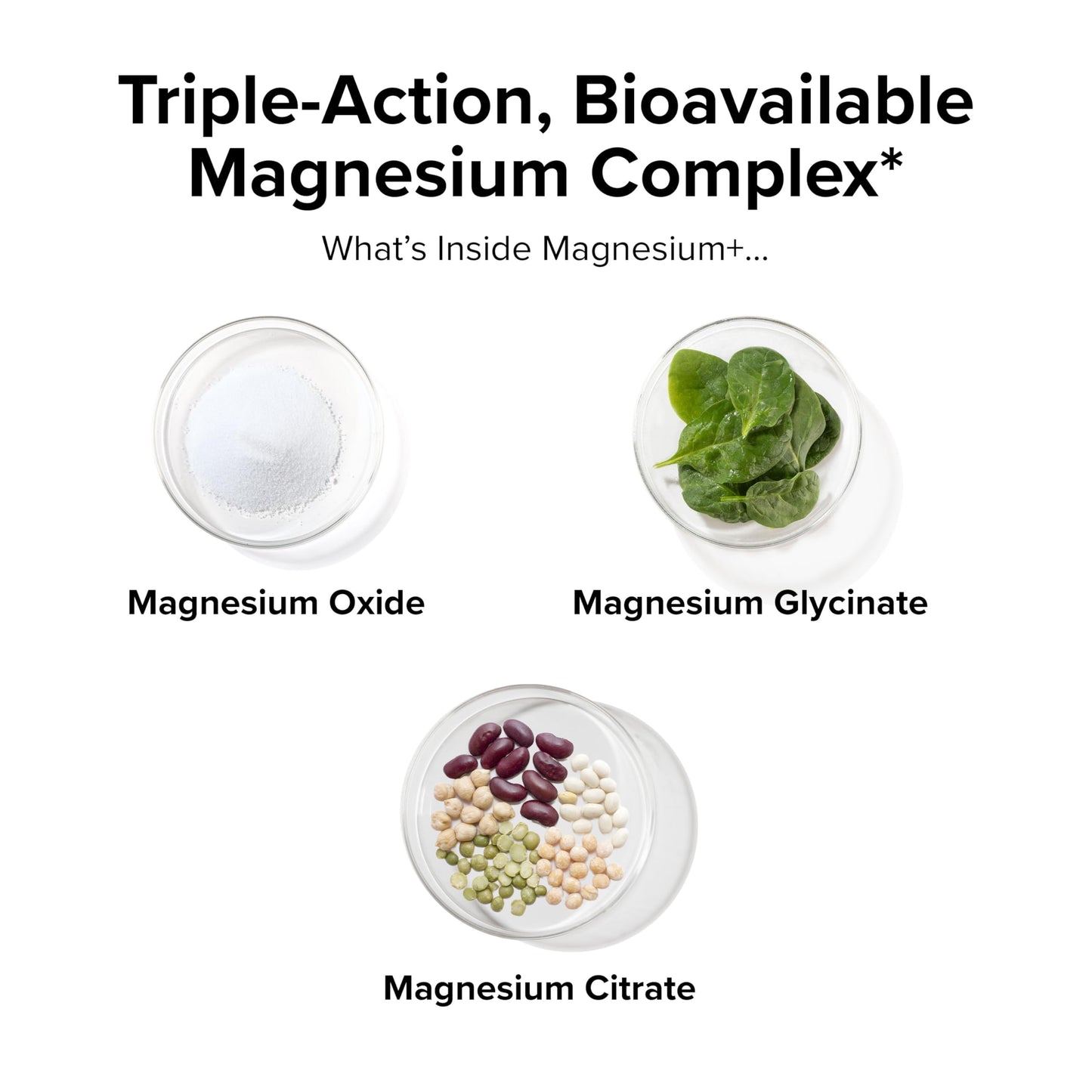 InnoSupps Magnesium Triple-Action Bioavailable Magnesium Complex Capsule 60 Capsules