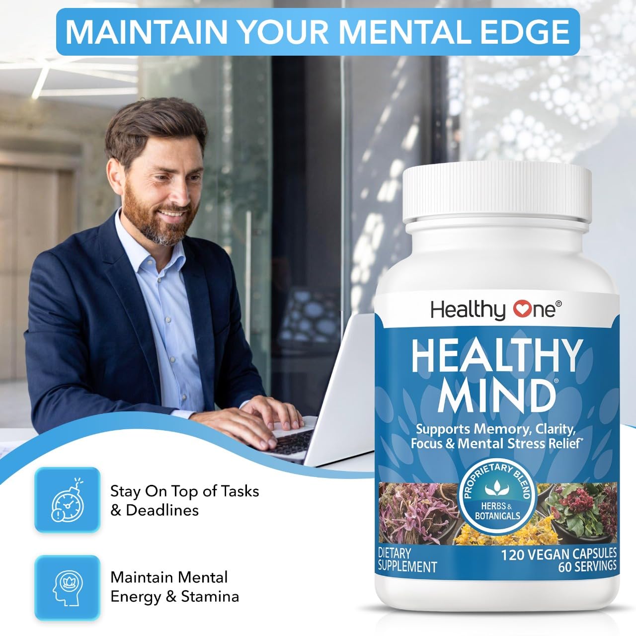 Healthy One Healthy Mind Capsule, 60 Capsules