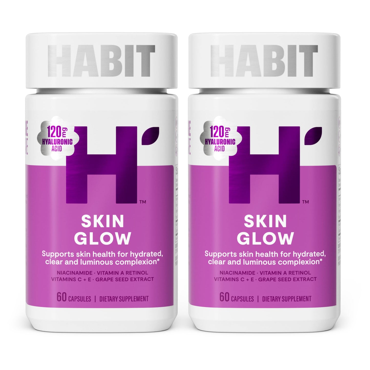 H' Habit Skin Glow Dual Pack 120 Capsules