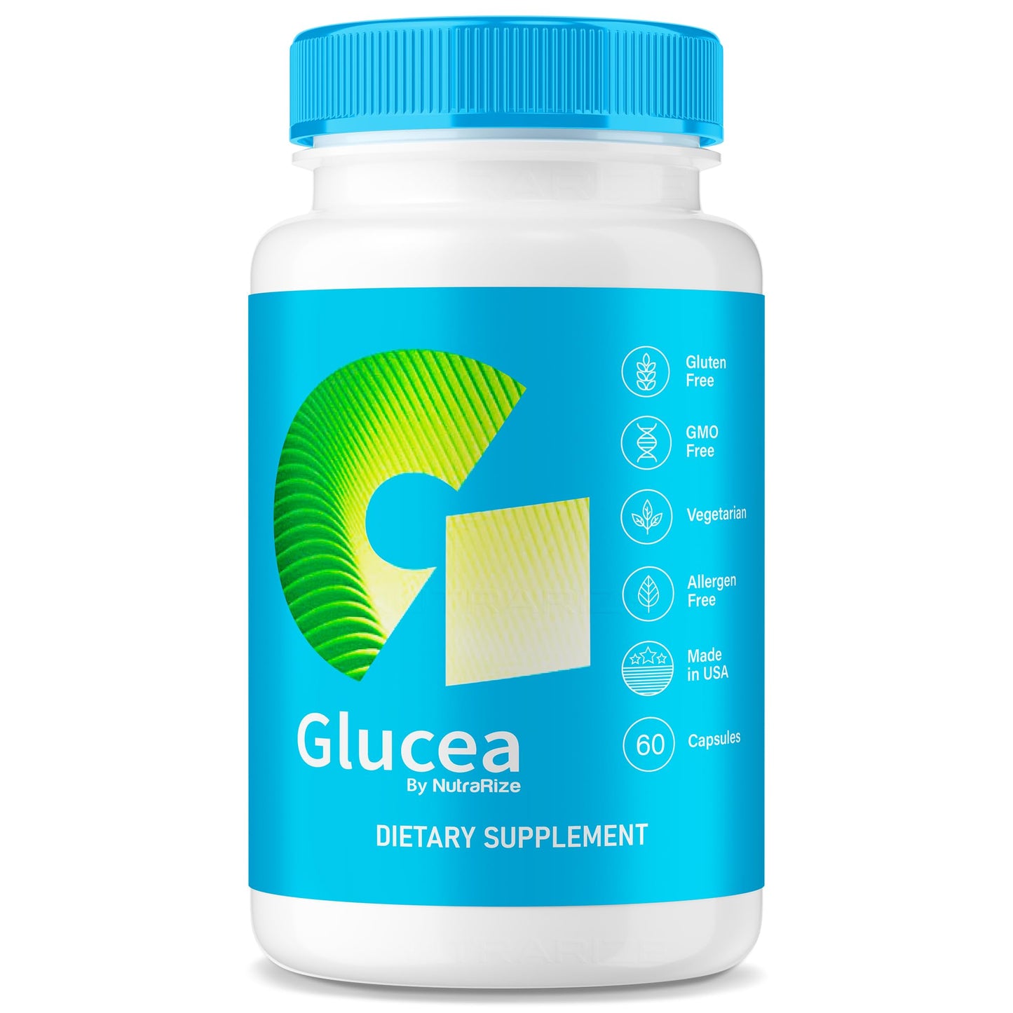 NutraRize Glucea Capsules 60 Count