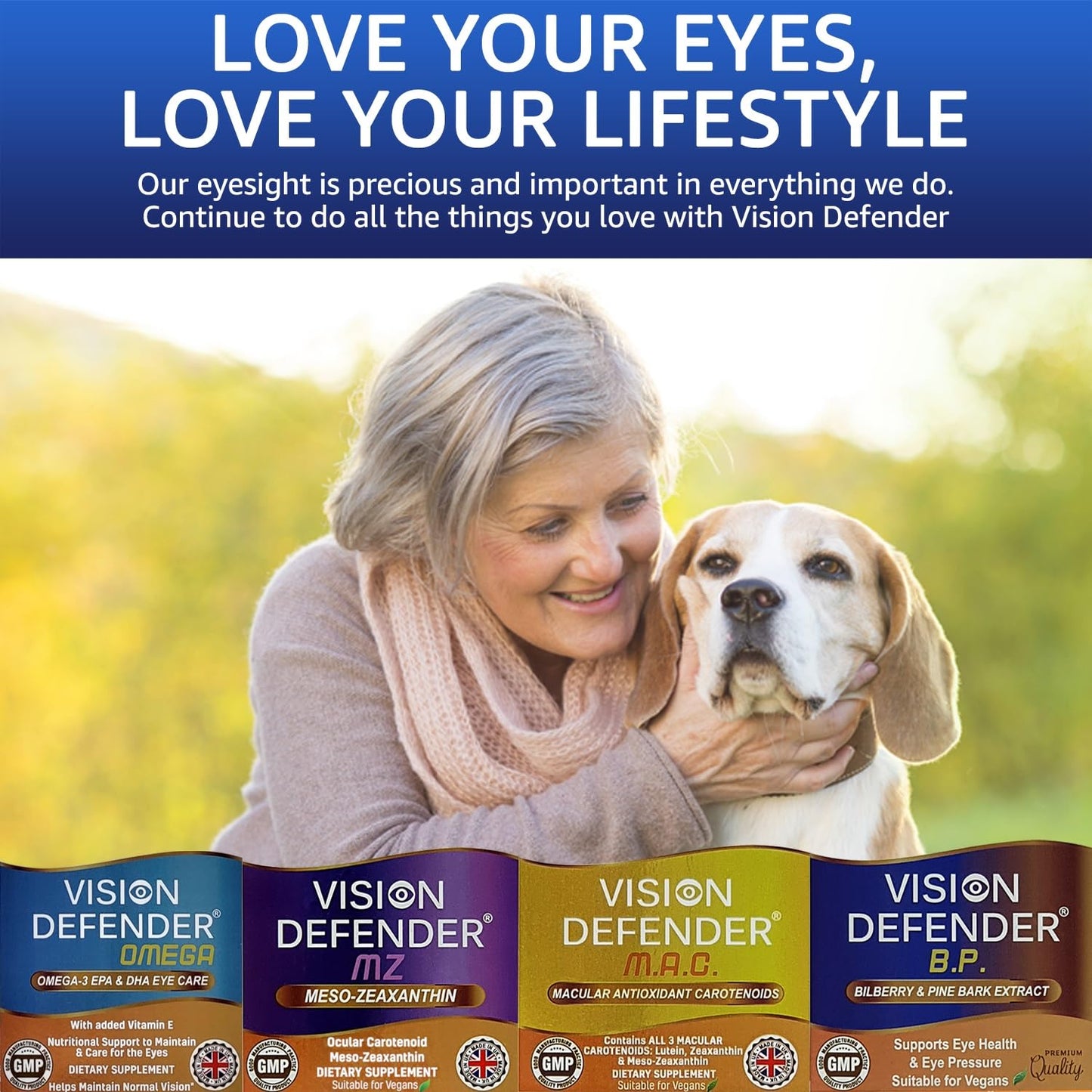 Intelligent Formula Vision Defender BP Eye Supplement Capsules 60