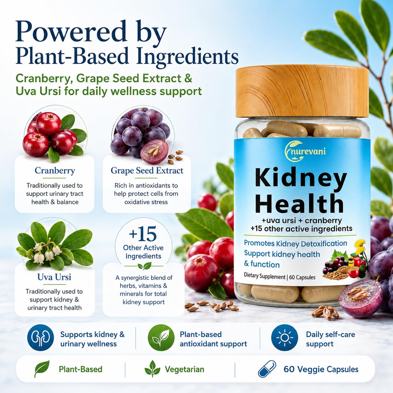 Haritaki Nurevani Kidney Health Complex 60 Capsules