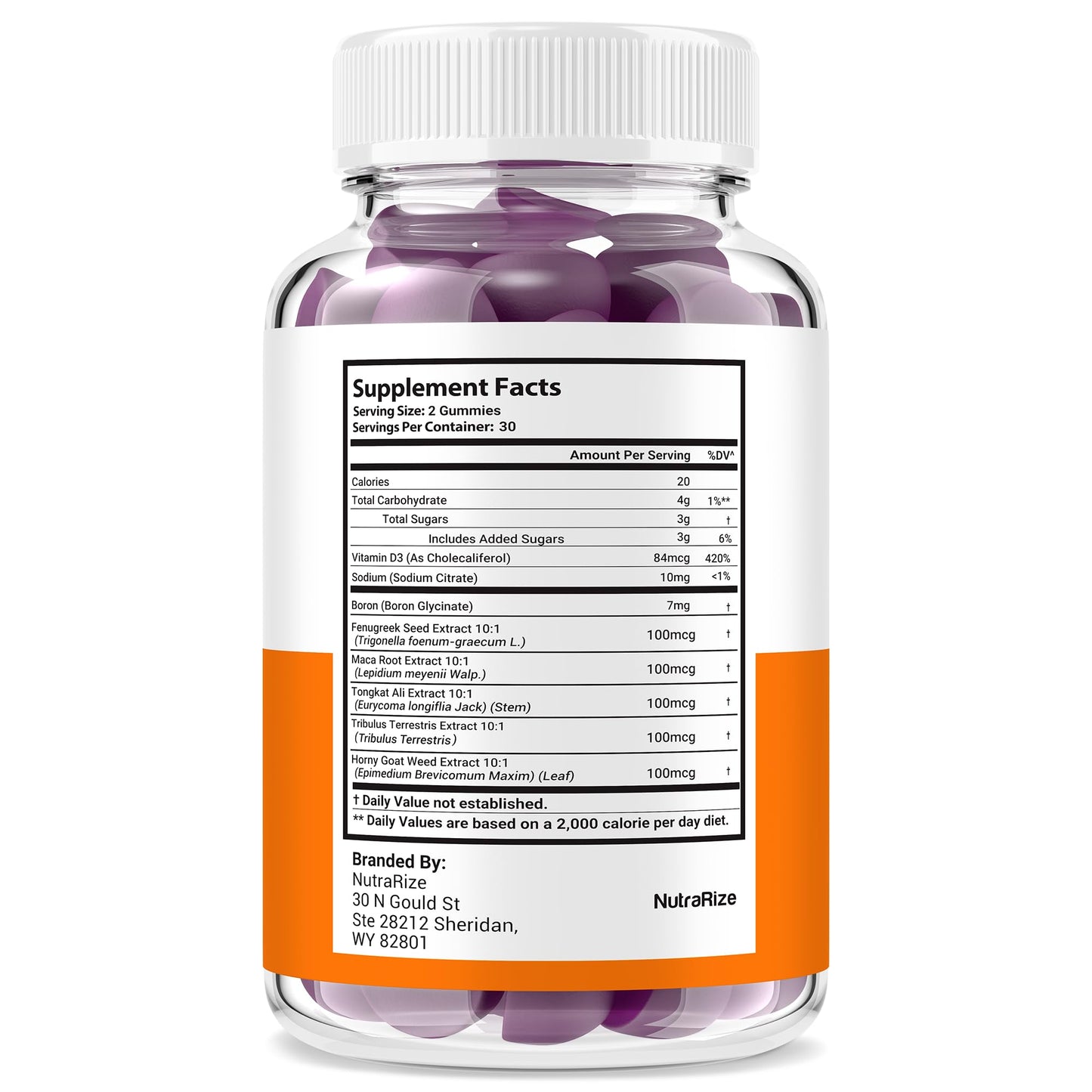 NutraRize VittaDox Gummies, 300 Gummies