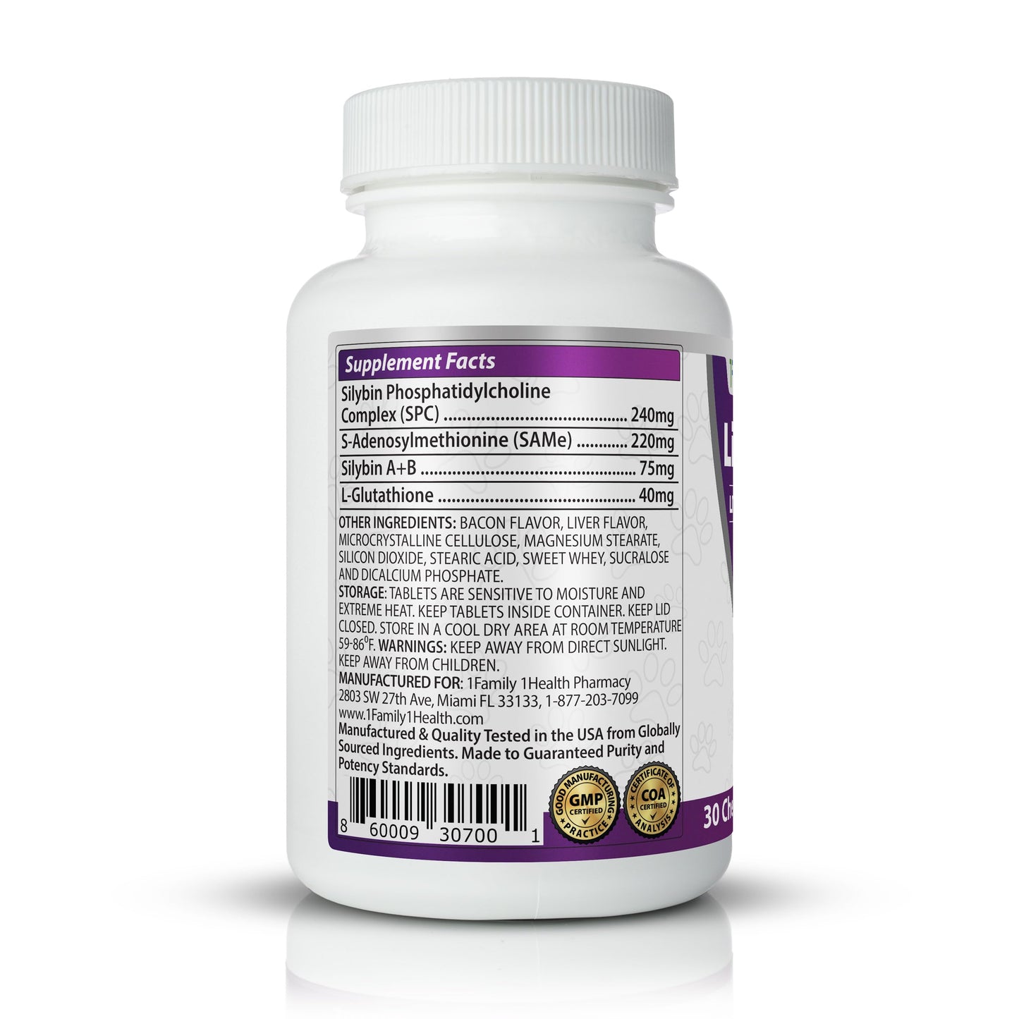 LiverTrio+ Comprehensive Liver Support Tablet, 30 Count