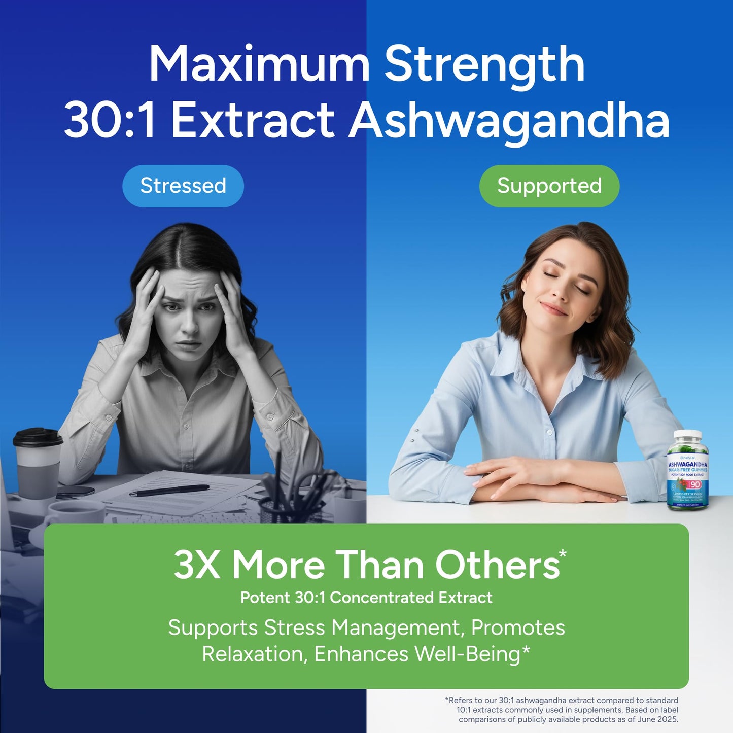 Purify Life Ashwagandha Gummies 90 Count