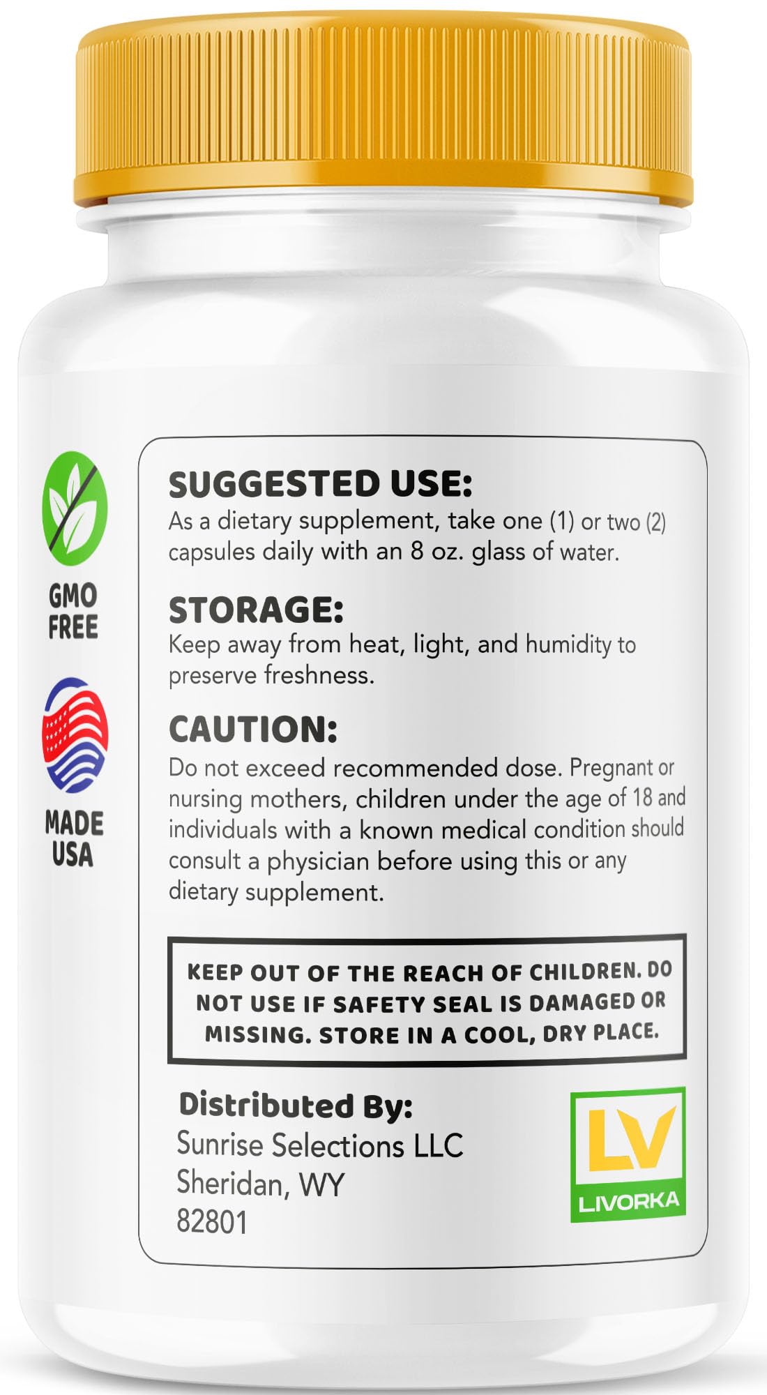 LIVORKA NattuGold Capsules 300 Capsules