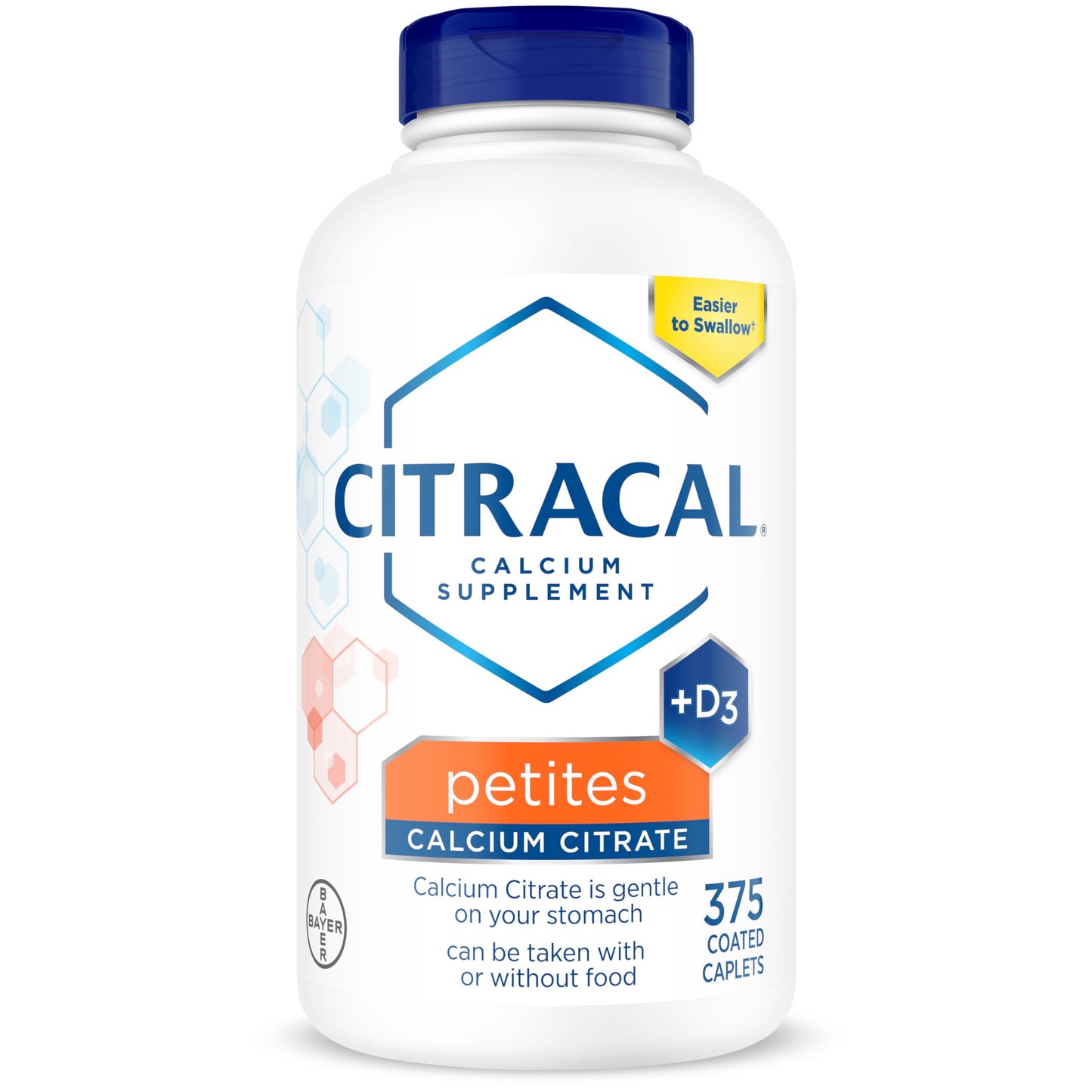 Citracal Petites Calcium Citrate with Vitamin D3 Caplets 375