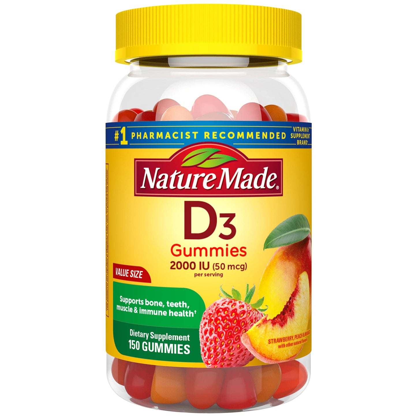 Nature Made Vitamin D3 Gummies 150