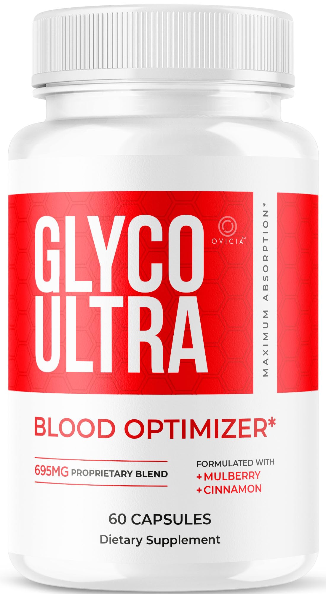 OVICIA Glyco Ultra Optimizer Capsules, 60 Capsules