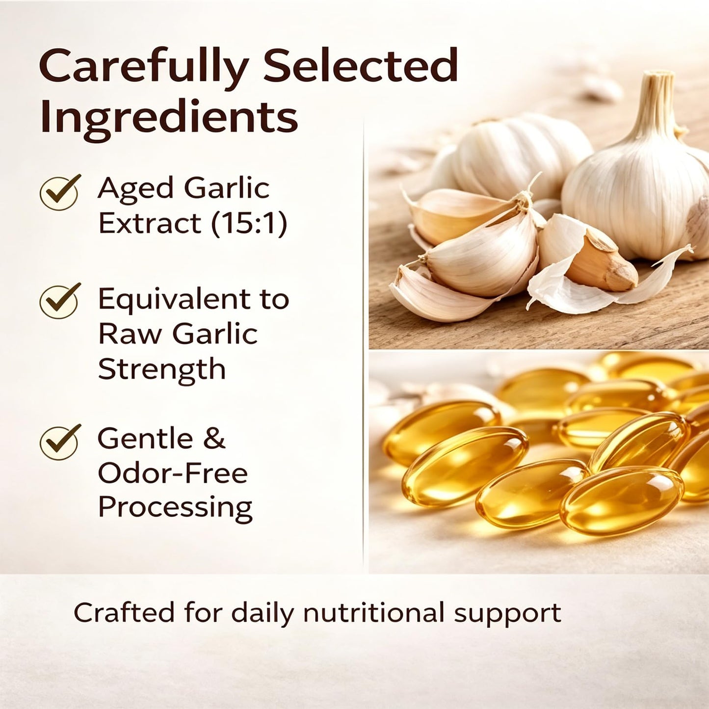 Uagain Aged Garlic Extract Softgel 1 Bottle