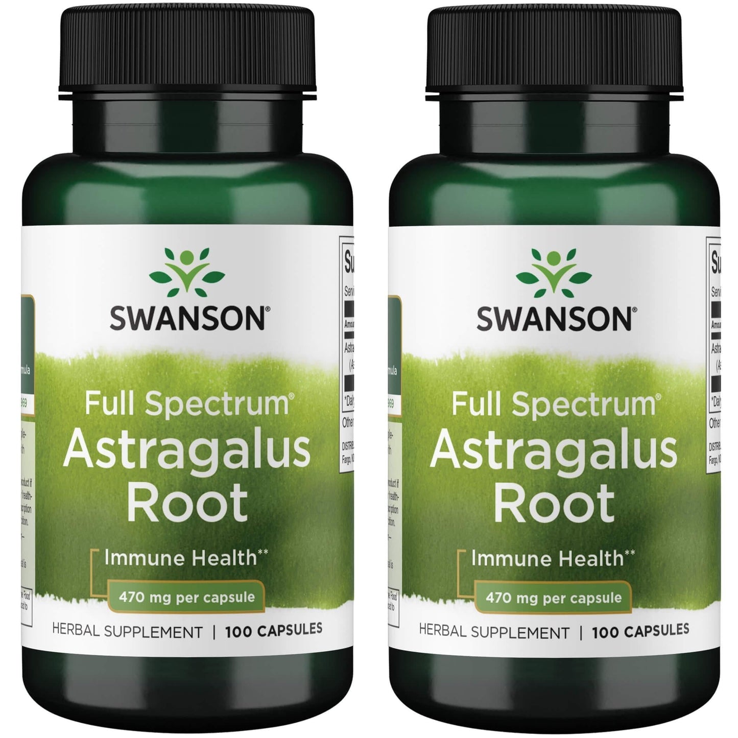 Swanson Astragalus Root Capsules 200 Capsules