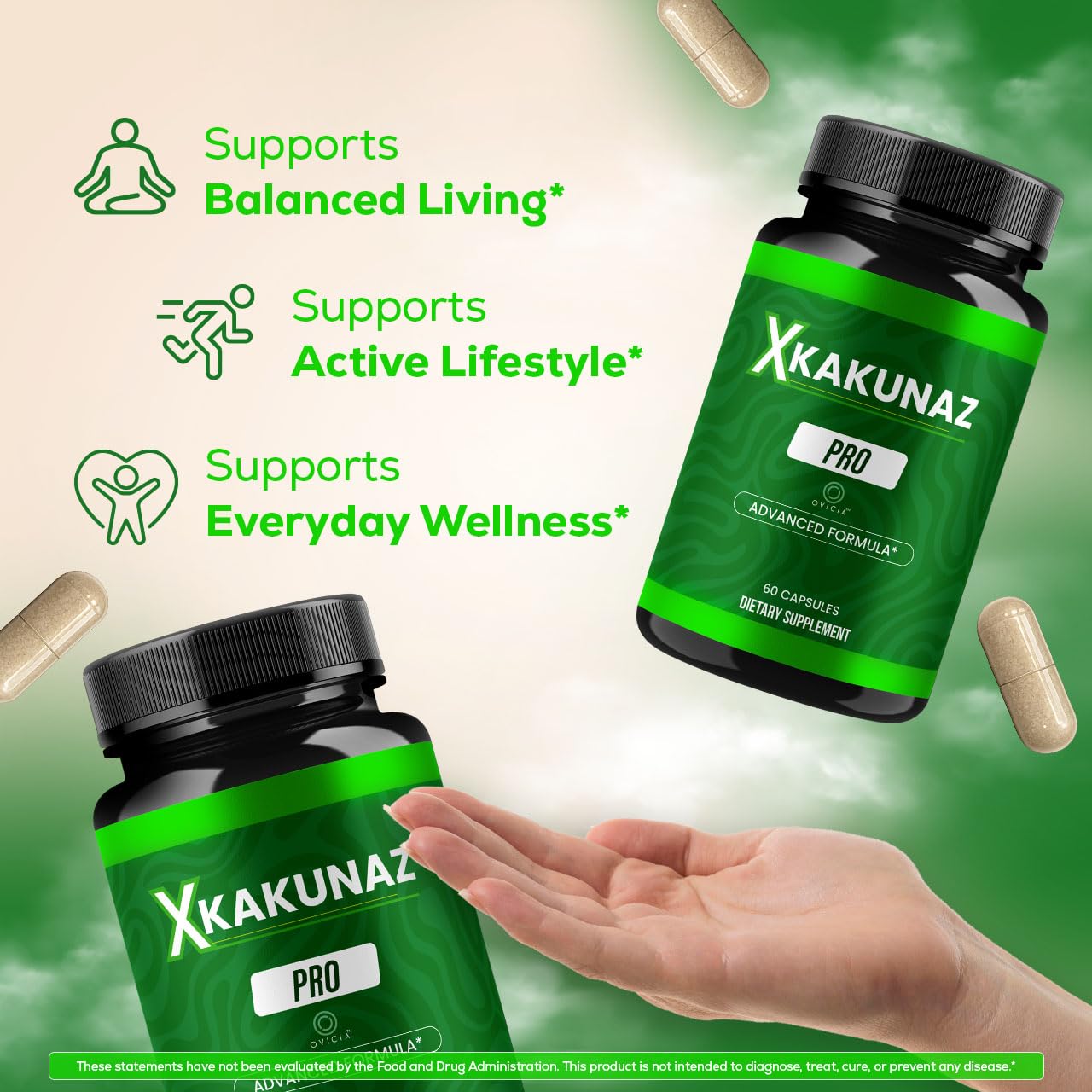 OVICIA X Kakunaz Capsules, 60 Capsules