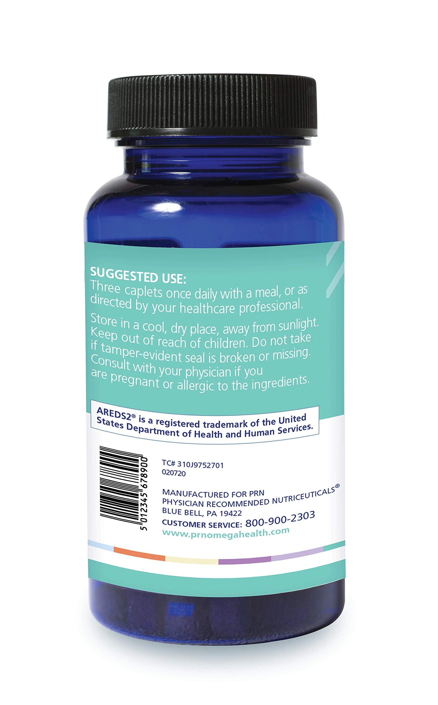 PRN Physician Recommended Nutriceuticals nūmaqula Eye Vitamins Caplets 270