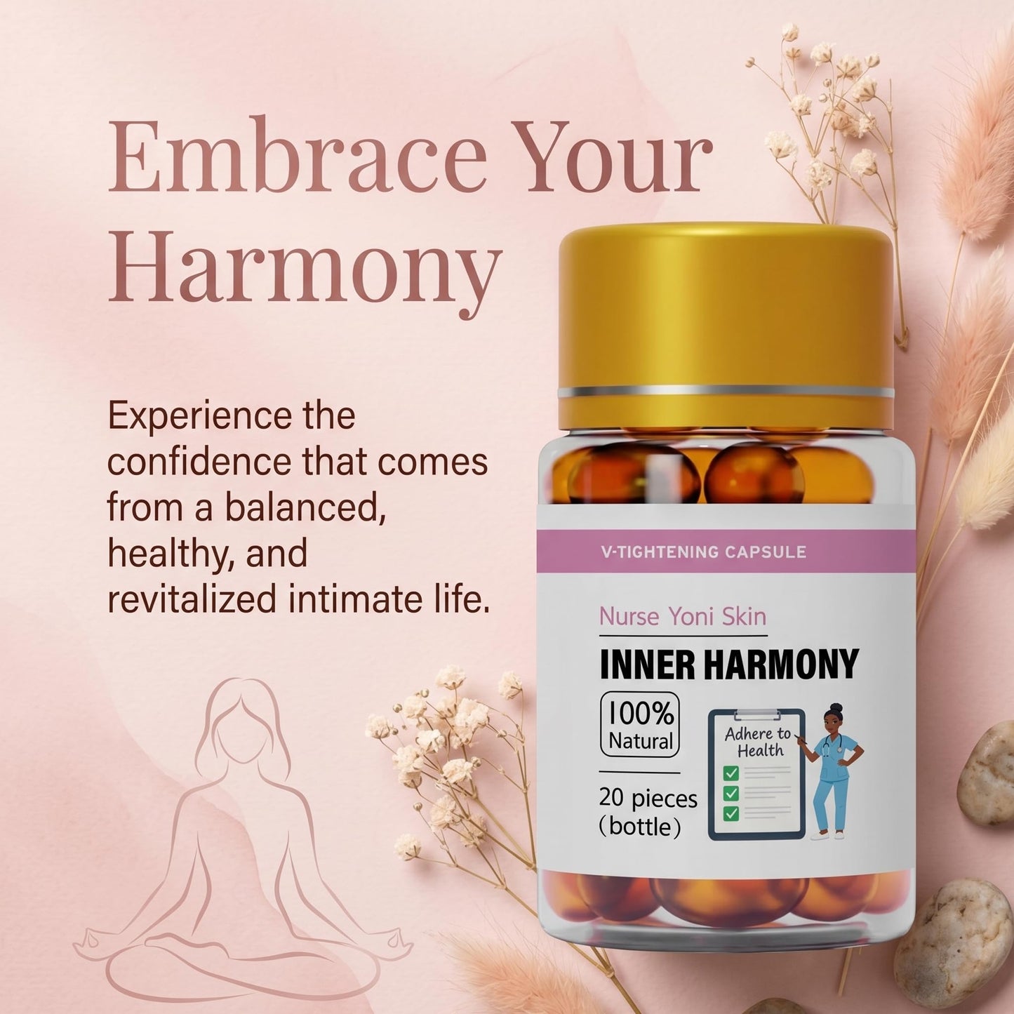 Nurse Yoni Skin Inner Harmony for Women Capsule, 1 Count