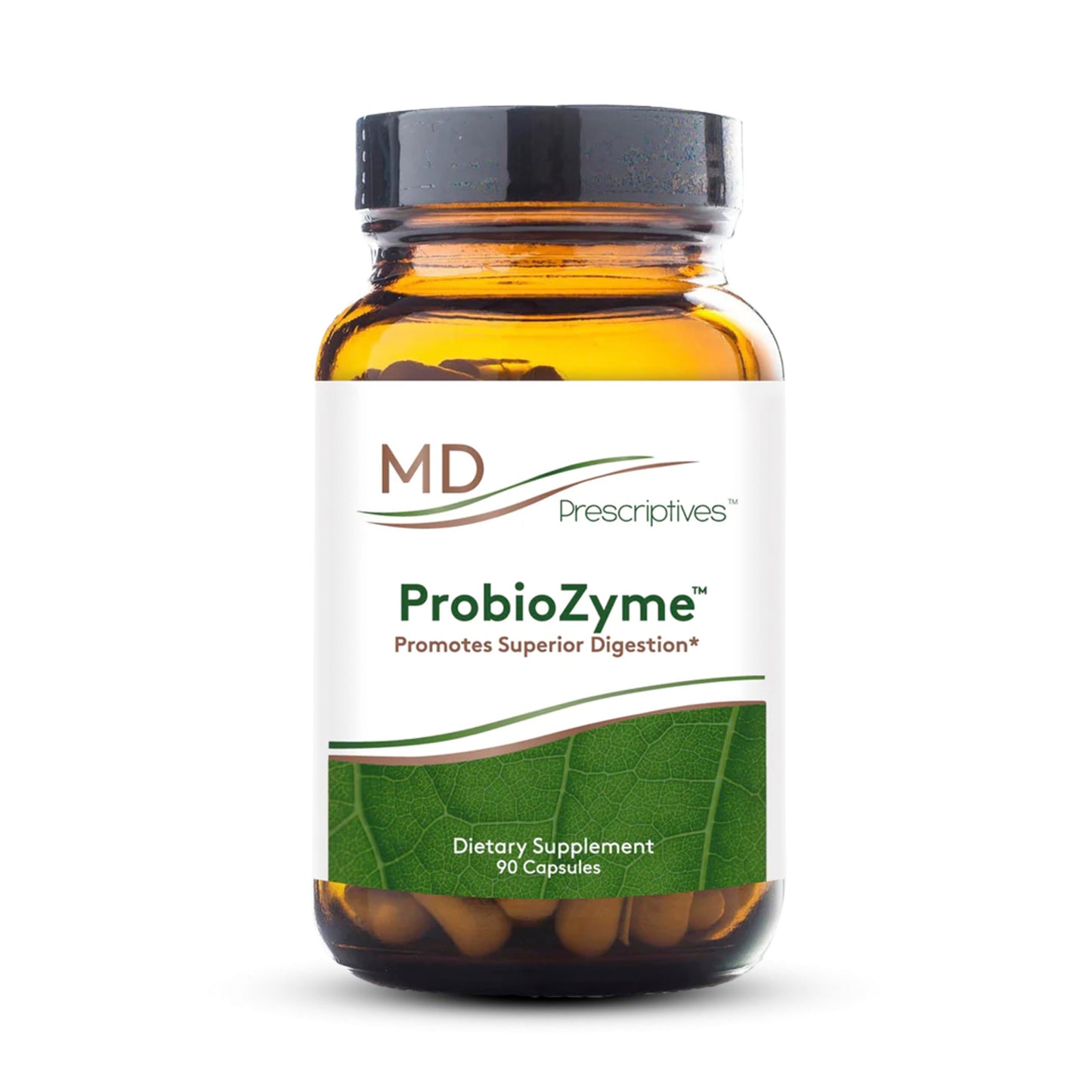 MD Prescriptives ProbioZyme Vegetarian Digestive Enzymes Supplement for Digestive & Gut Health Capsule, 90 Count