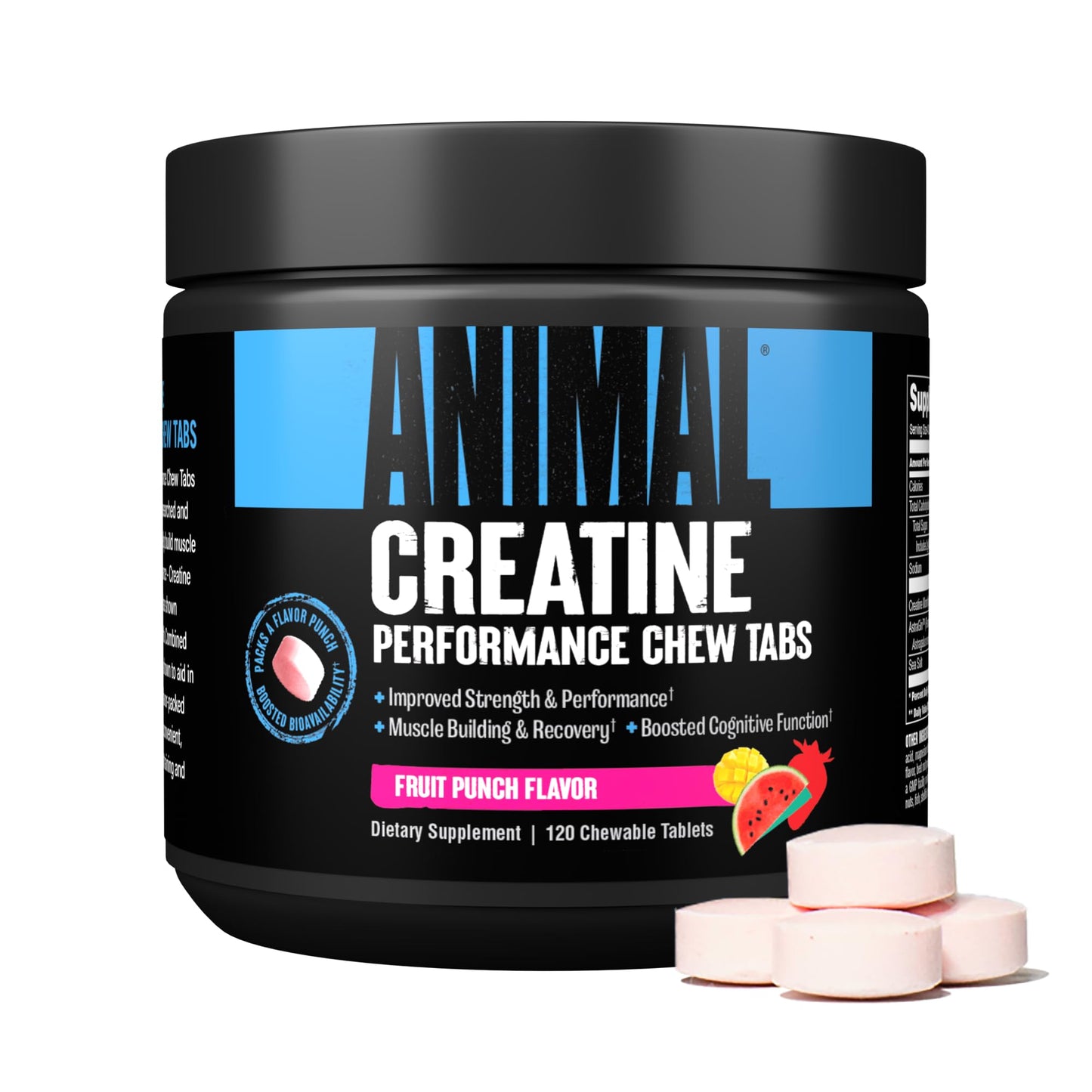 Animal Pak Vitamin Pack with Creatine Chews 150 Chews