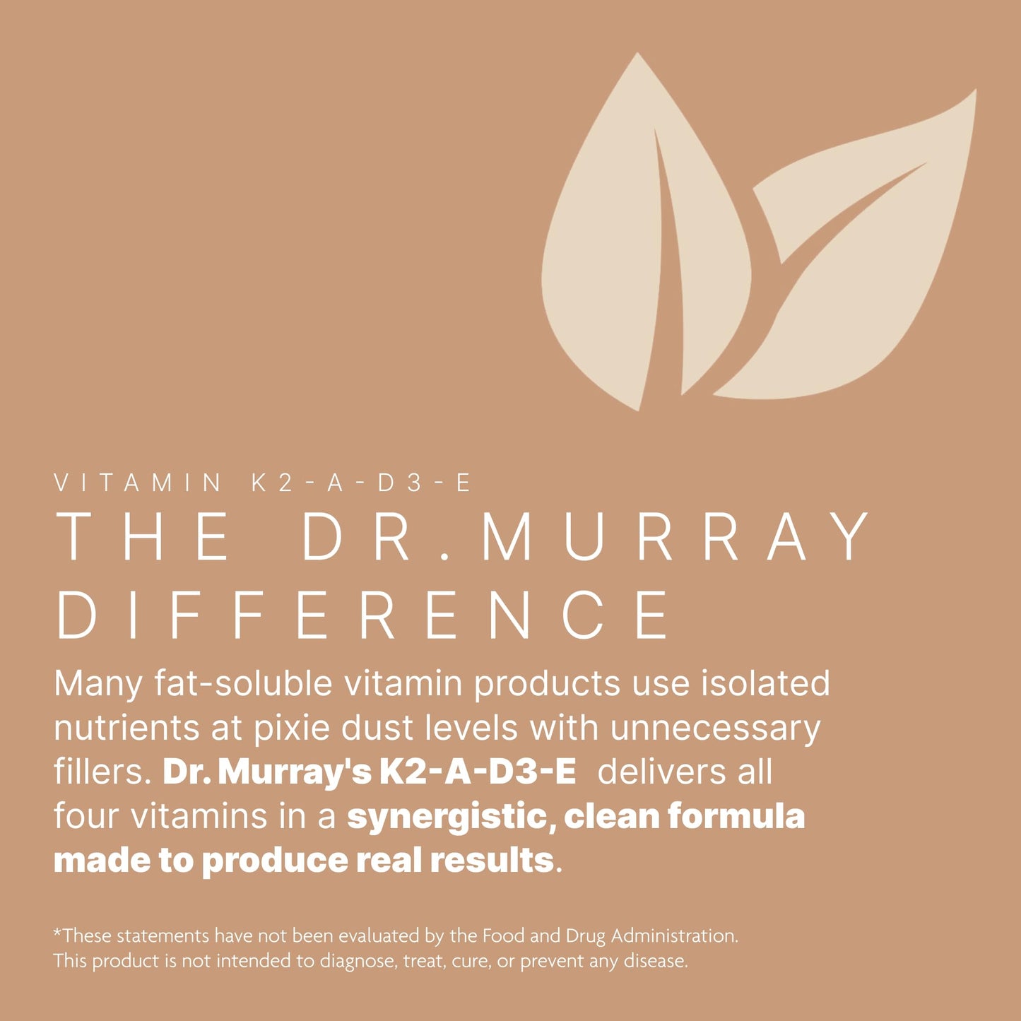 Dr. Murray Natural Products Vitamin K2-D3-A-E Liquid Vegan 30 Capsules