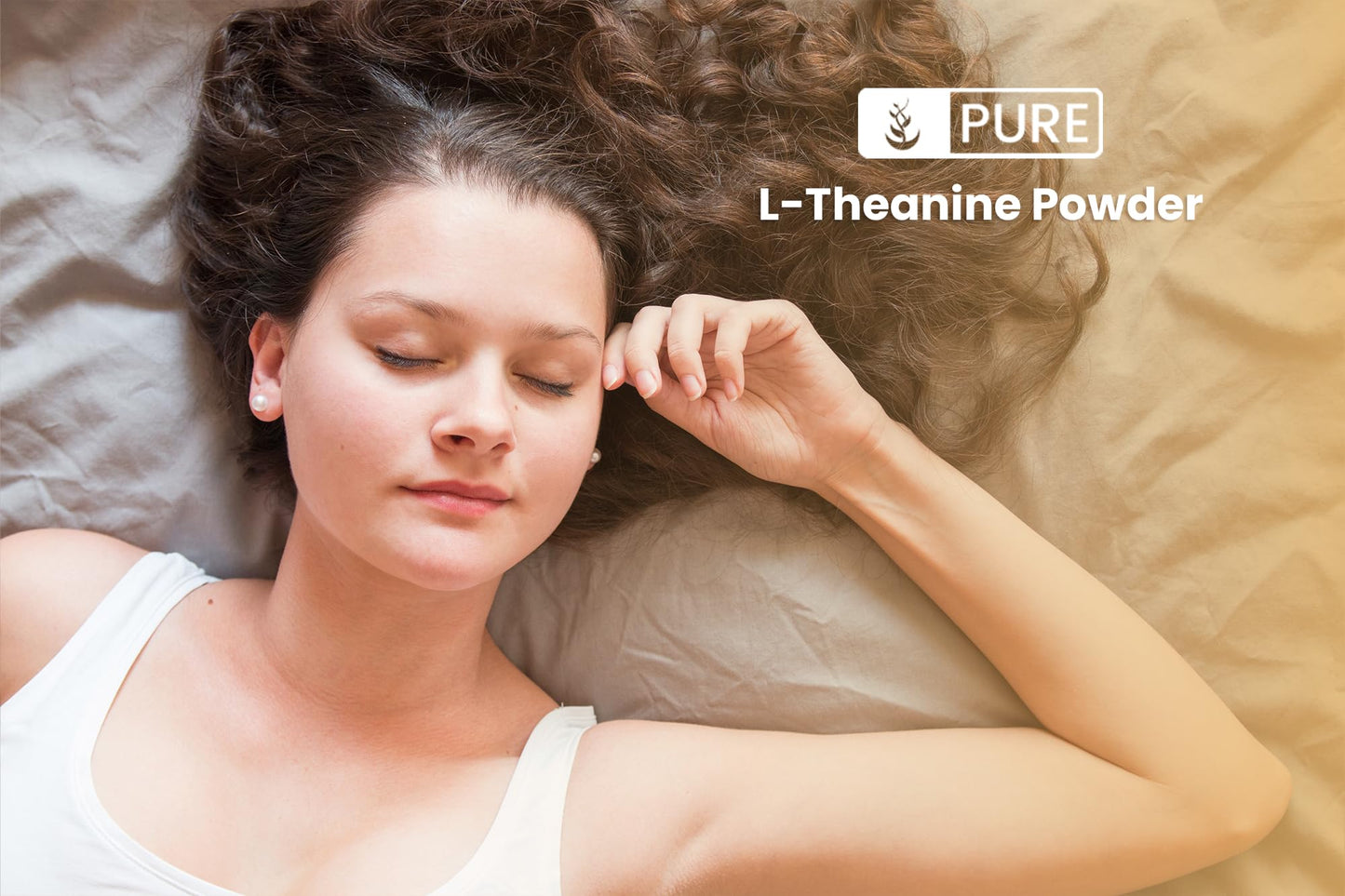 PURE ORIGINAL INGREDIENTS L-Theanine Powder, 8 oz
