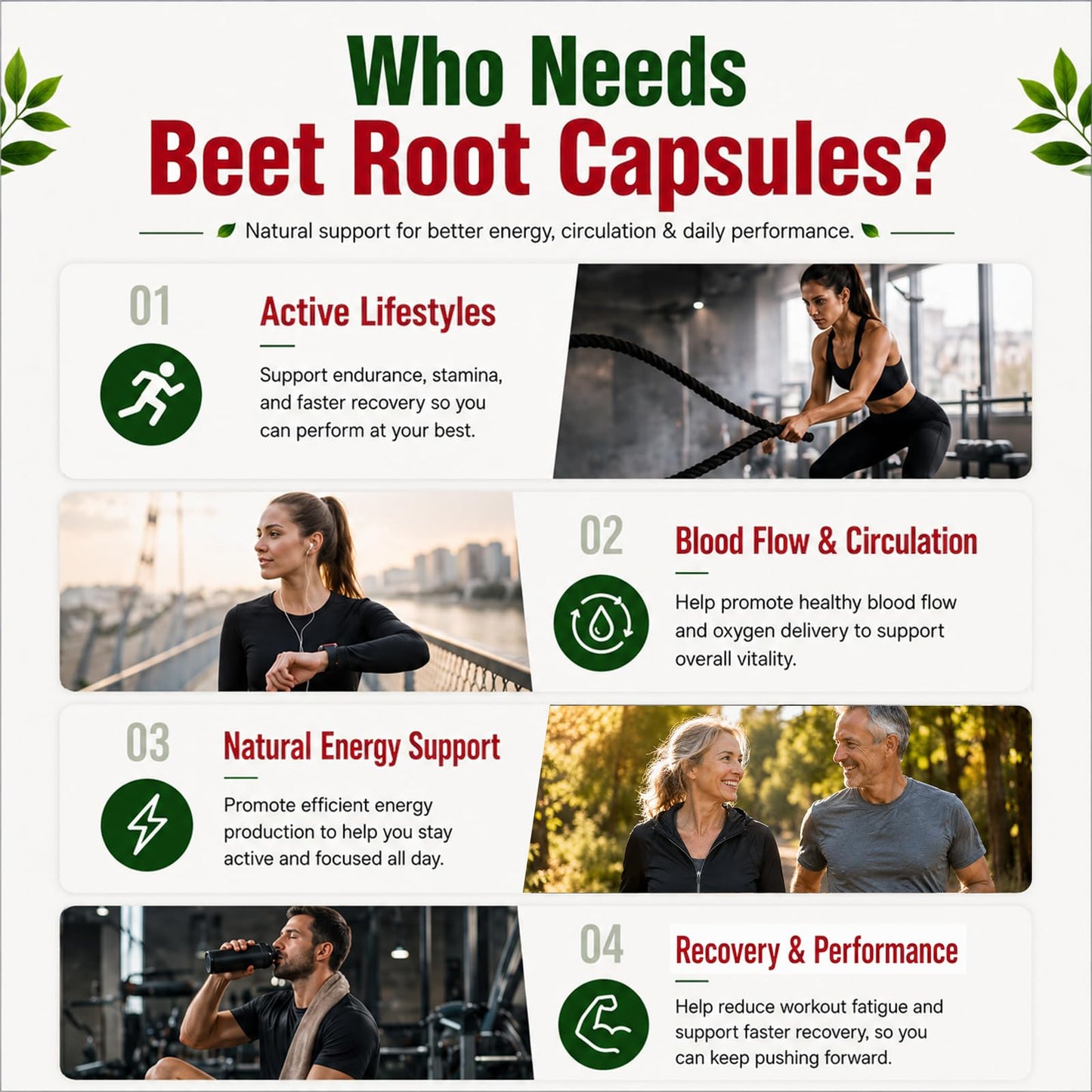 OVEXLIO Beet Root Capsules, 120 Capsules