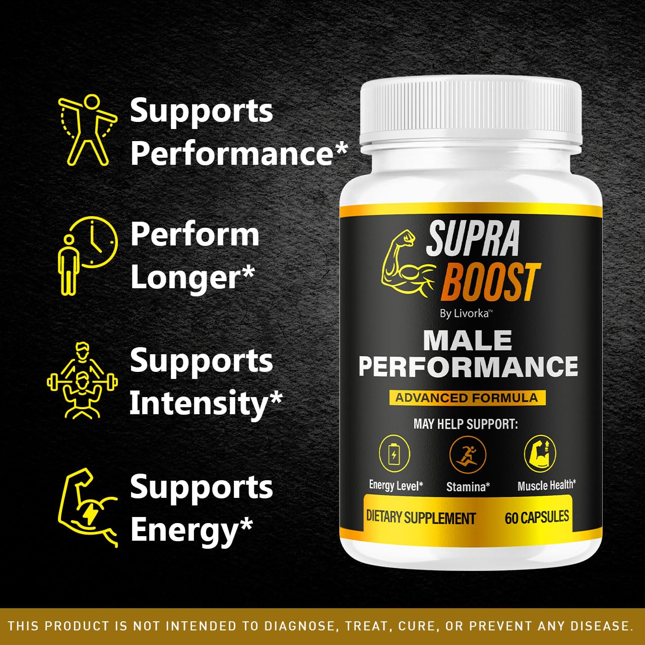LIVORKA SupraBoost Premium Capsules Daily Advanced Formula 300 Capsules