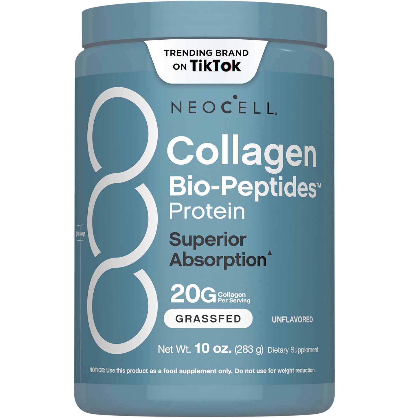 NeoCell Collagen Bio-Peptides Powder 10 oz