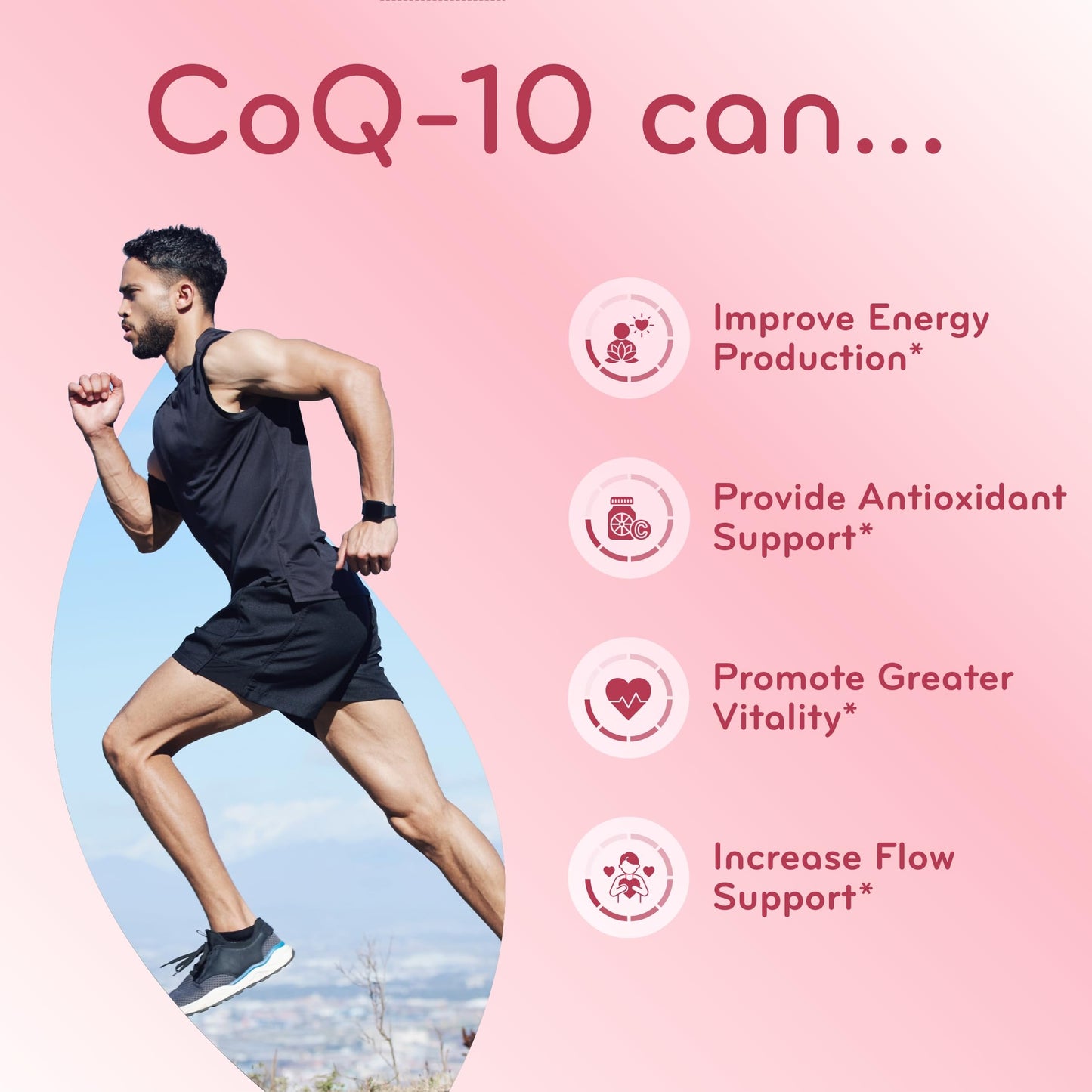 Clear Formulas CoQ10 200mg Capsule, 120 Capsules
