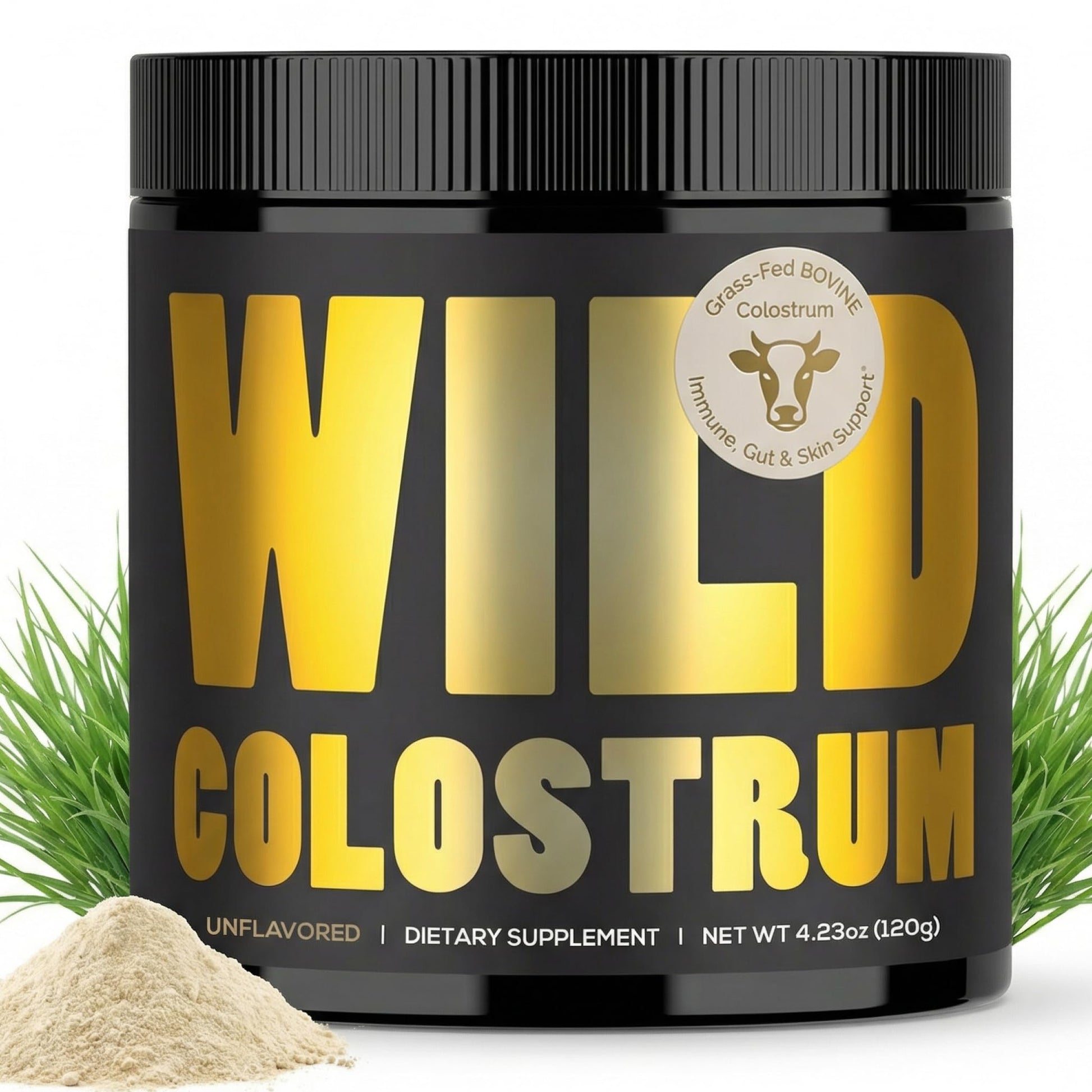 Wild Foods Colostrum Powder Unflavored, 4.23 oz
