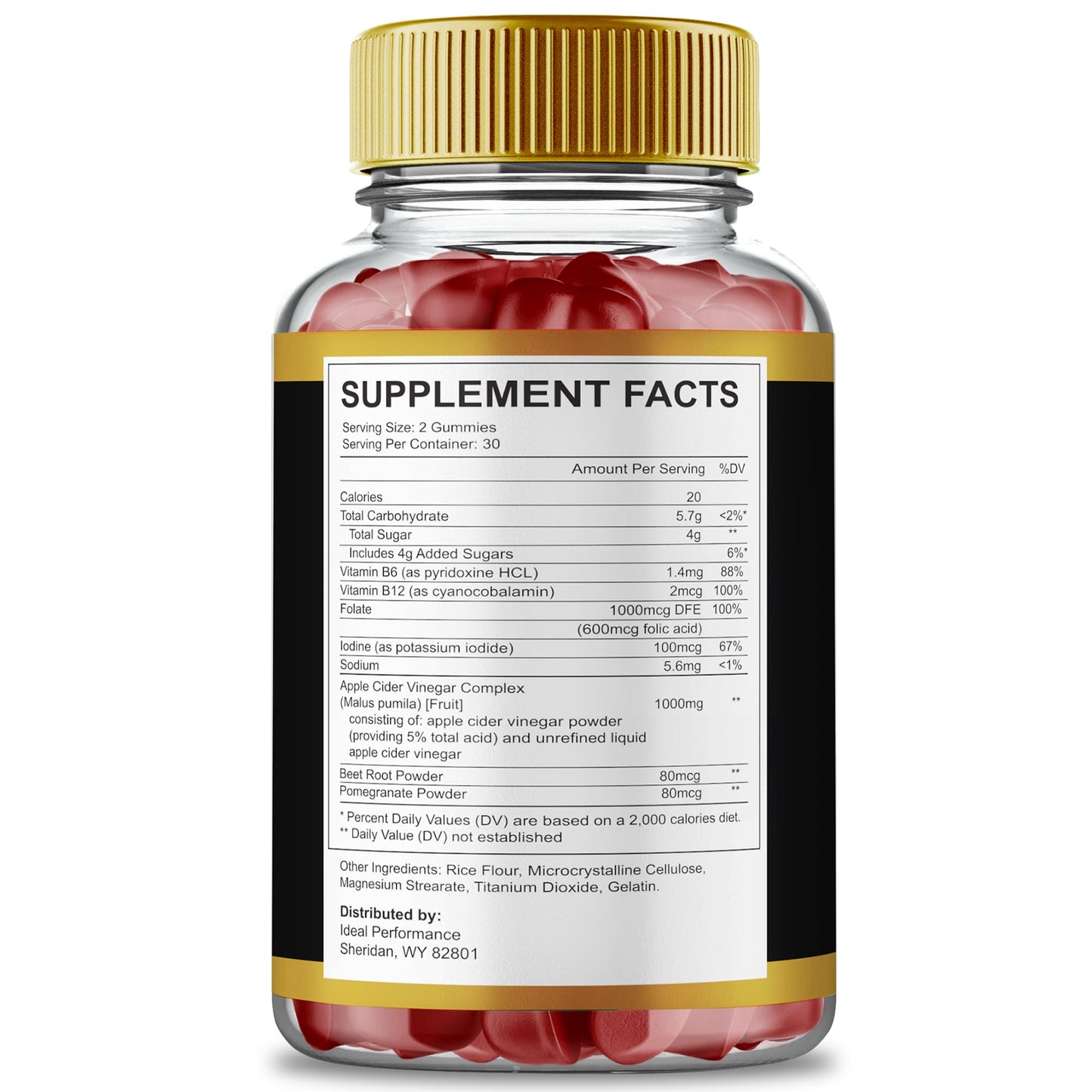 IDEAL PERFORMANCE Wild Buffalo Gummies Gummy 180 Count