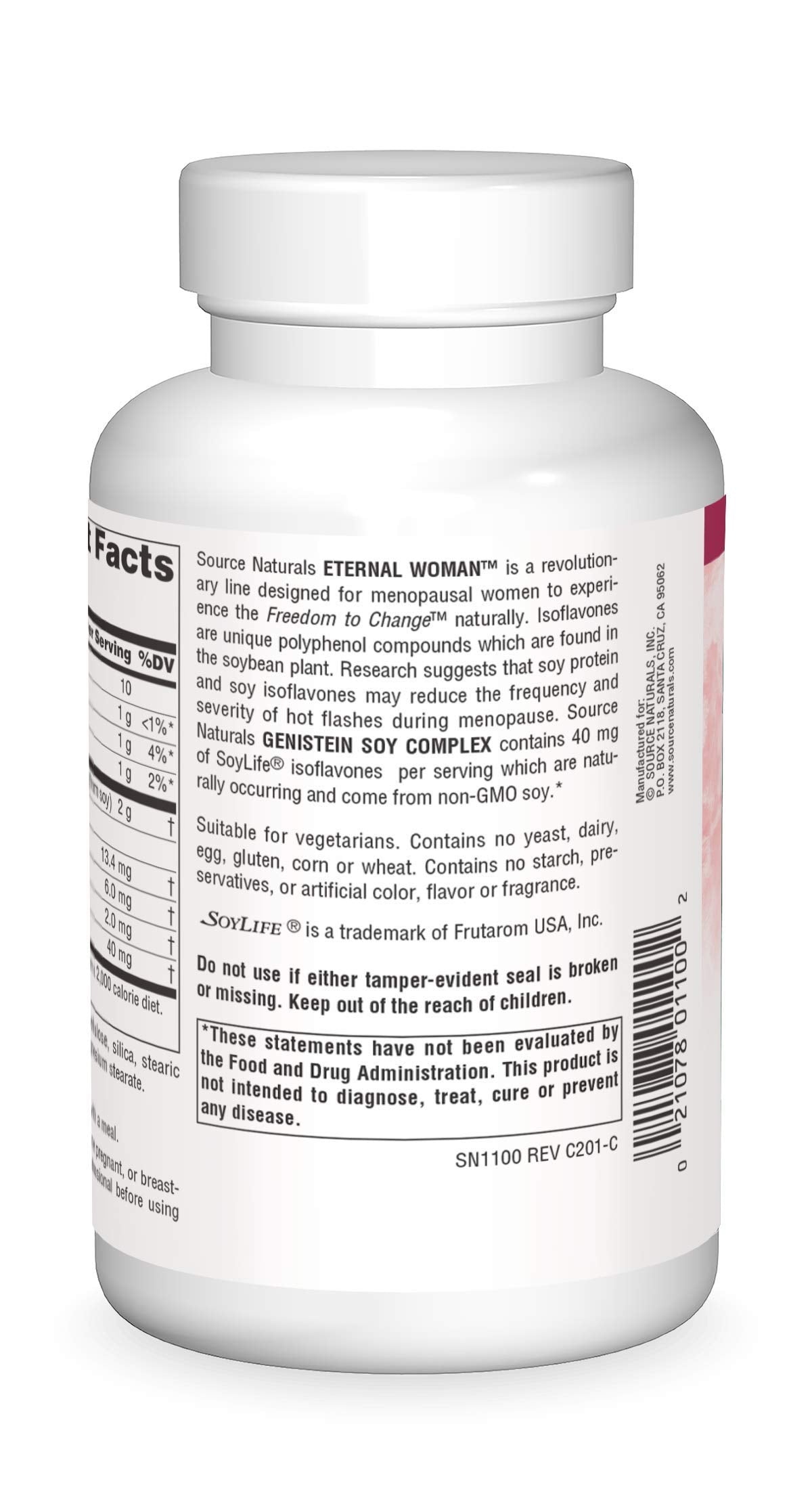 Source Naturals Genistein 1000 Mg Eternal Woman Tablets 120 Count