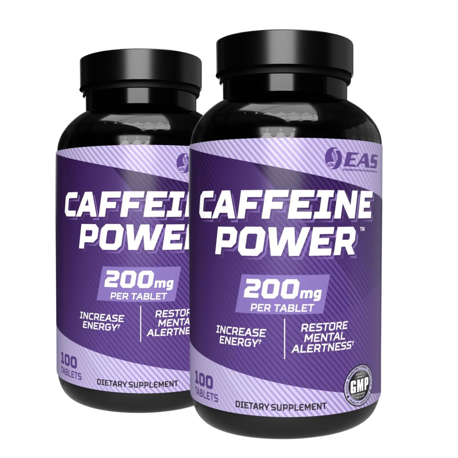 EAS Caffeine Power 200mg Tablet, 200 Tablets