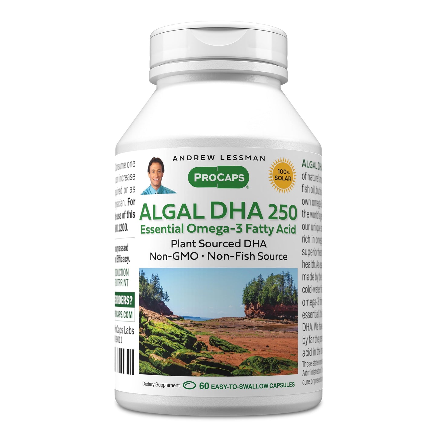 ANDREW LESSMAN Algal DHA 250mg Capsule 60
