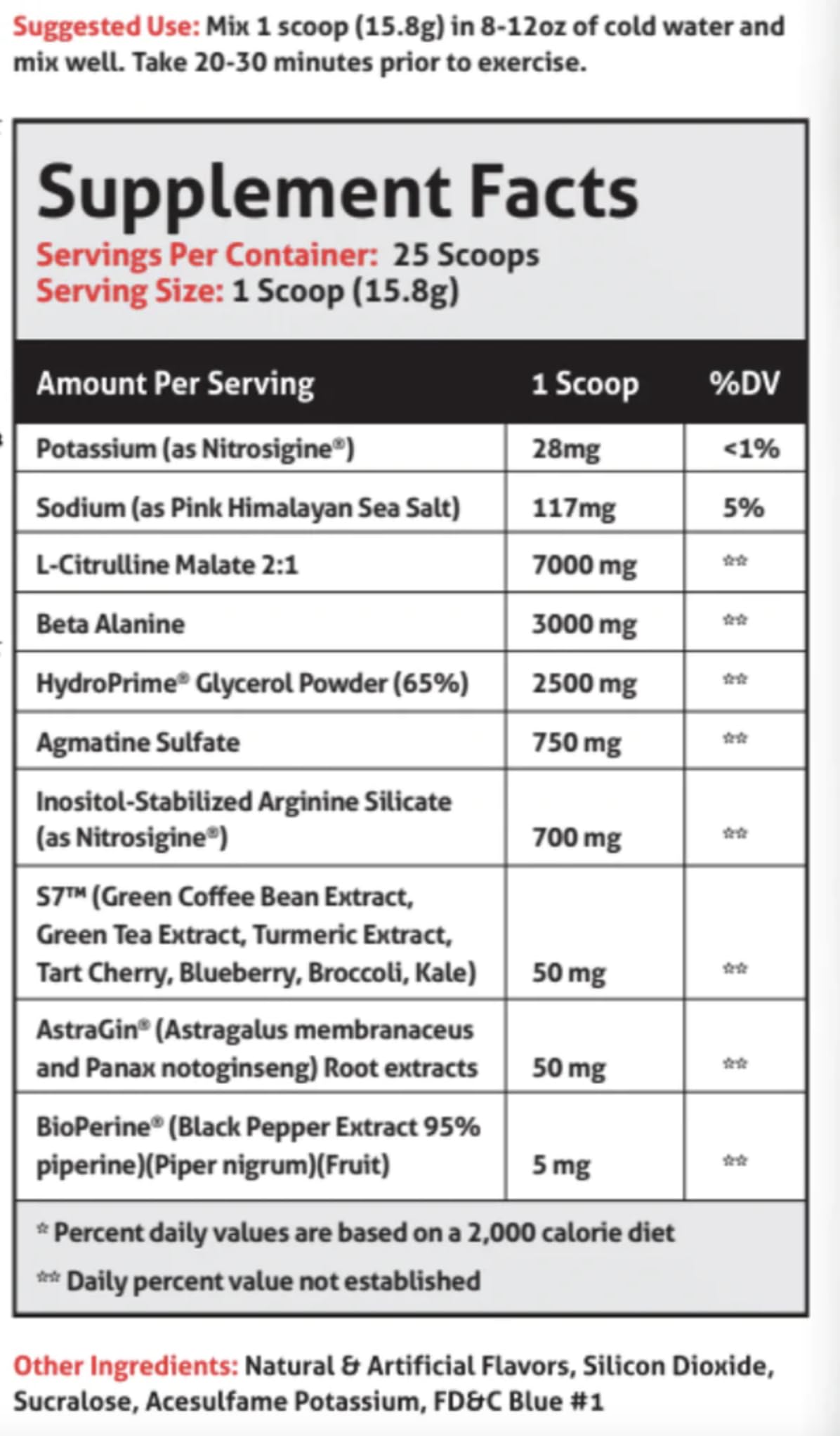 FRONTLINE FORMULATIONS Pumpageddon Non Stim Pre Workout Peach Rings Powder 14