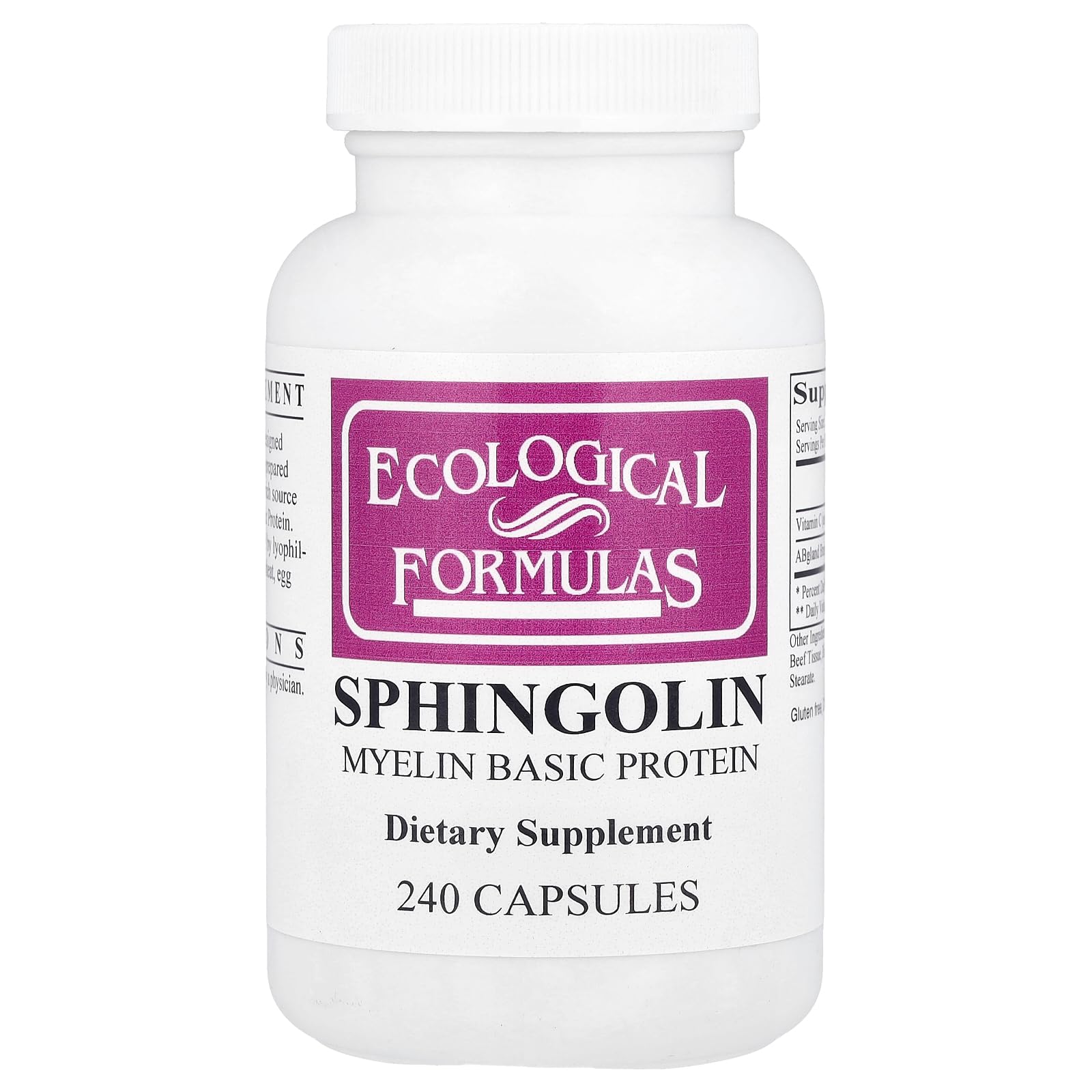 Cardiovascular Research Sphingolin Tablets, 240 Count