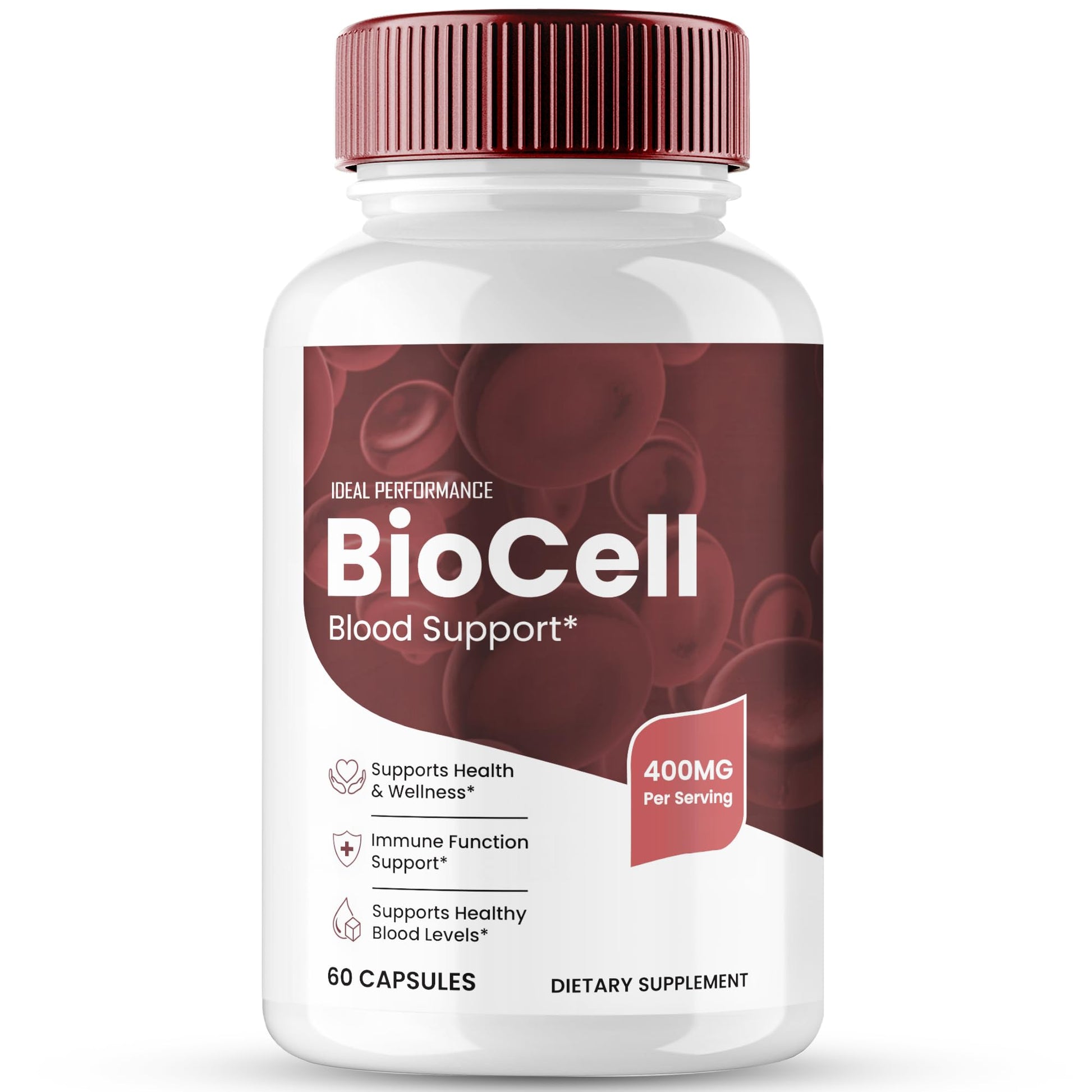 IDEAL PERFORMANCE Bio Cell Blood Health Support Capsule 60 Capsules