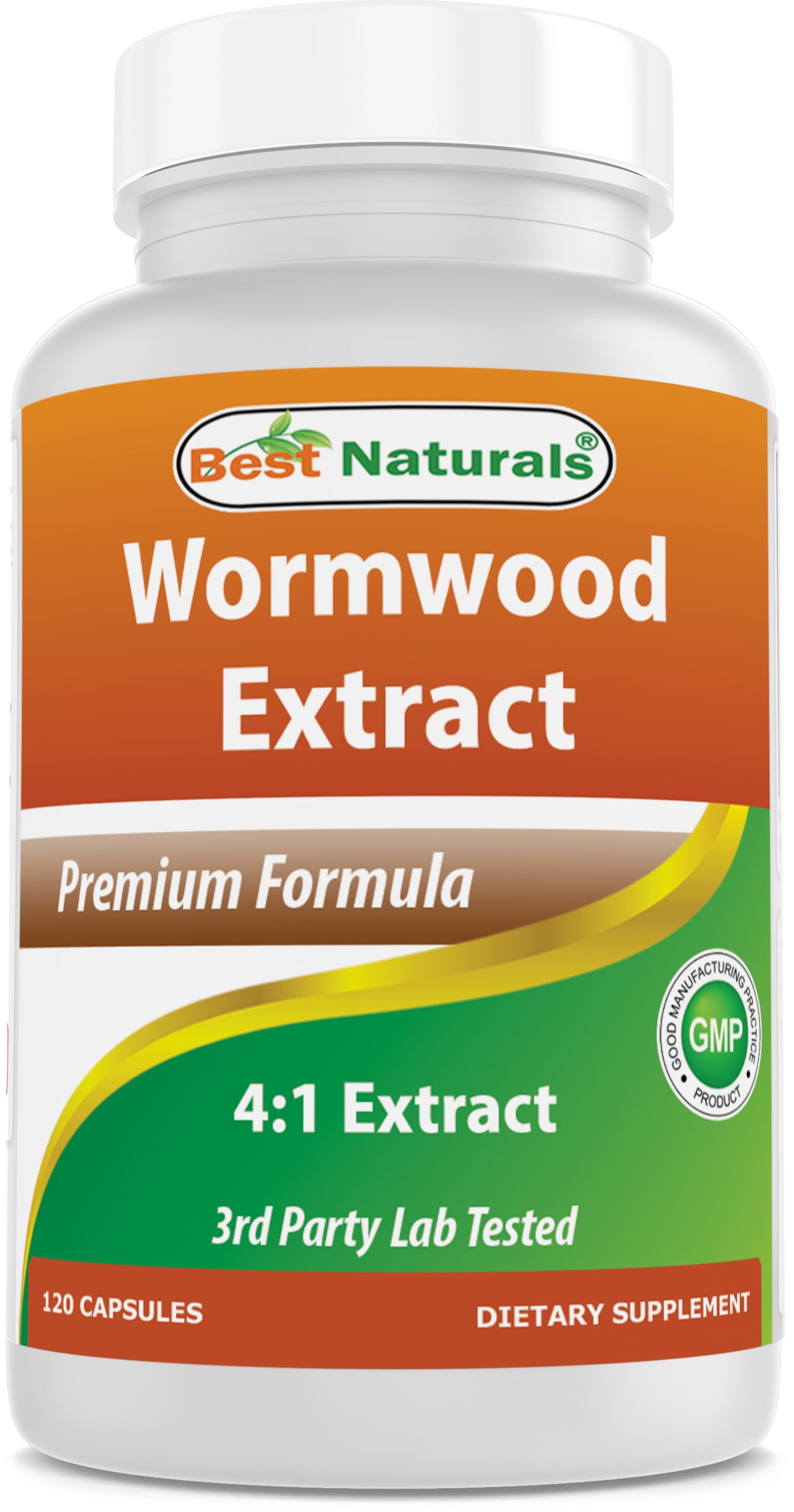 Best Naturals Wormwood 4:1 Extract (375 mg) 120 Capsules