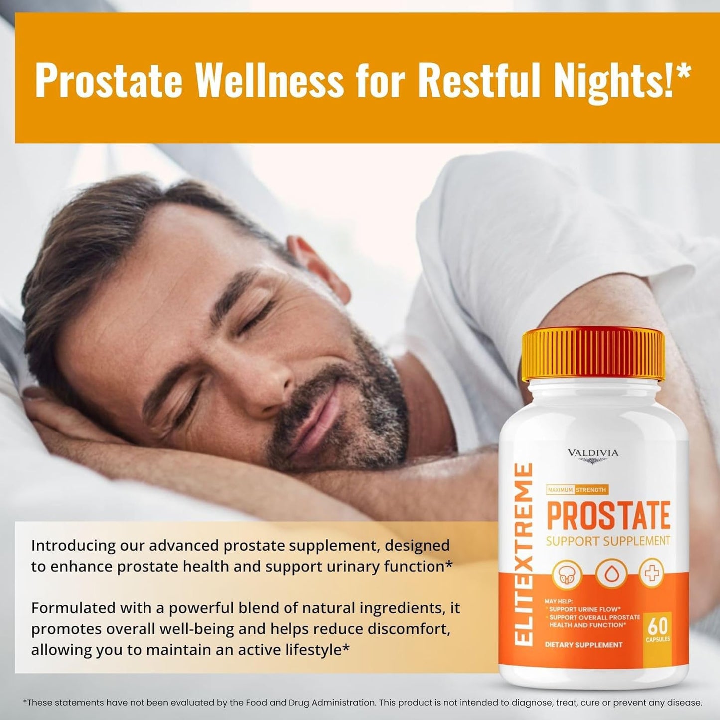 Valdivia Elite Extreme Prostate Capsules 120 Capsules