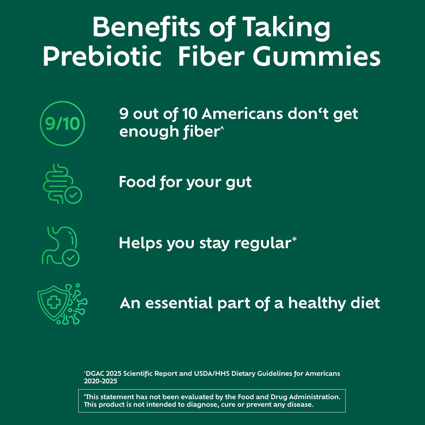 Benefiber Prebiotic GLP-1 Friendly Fiber Supplement Gummies for Digestive Health Assorted Fruit Flavor, 81 Count