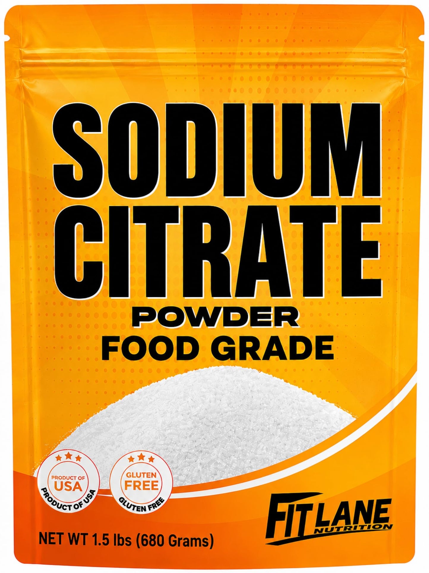 Fit Lane Nutrition Sodium Citrate Powder 24 oz